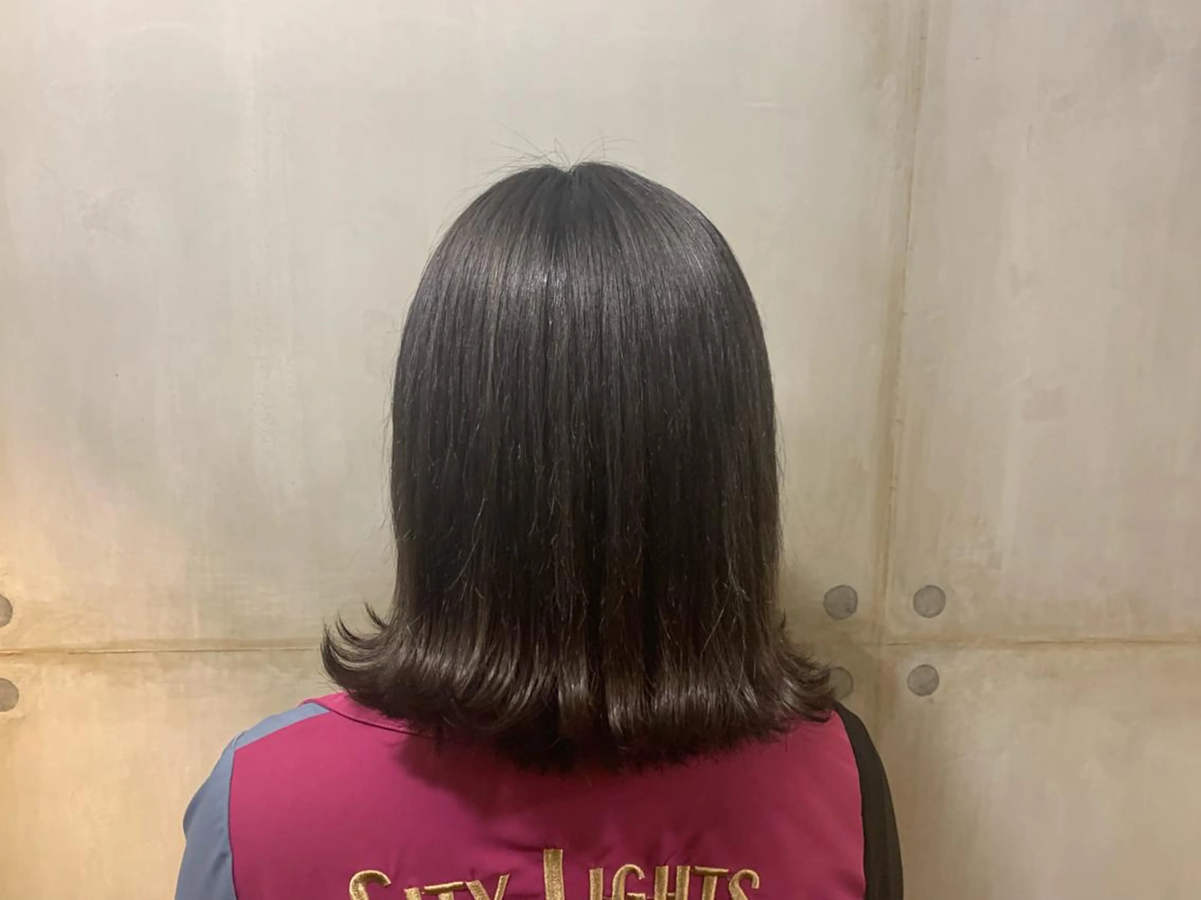 ミディアム カラー 黒髪 透明感カラー モテ髪🎀aoi/ ヘアメ/カラー/池袋のヘアスタイル