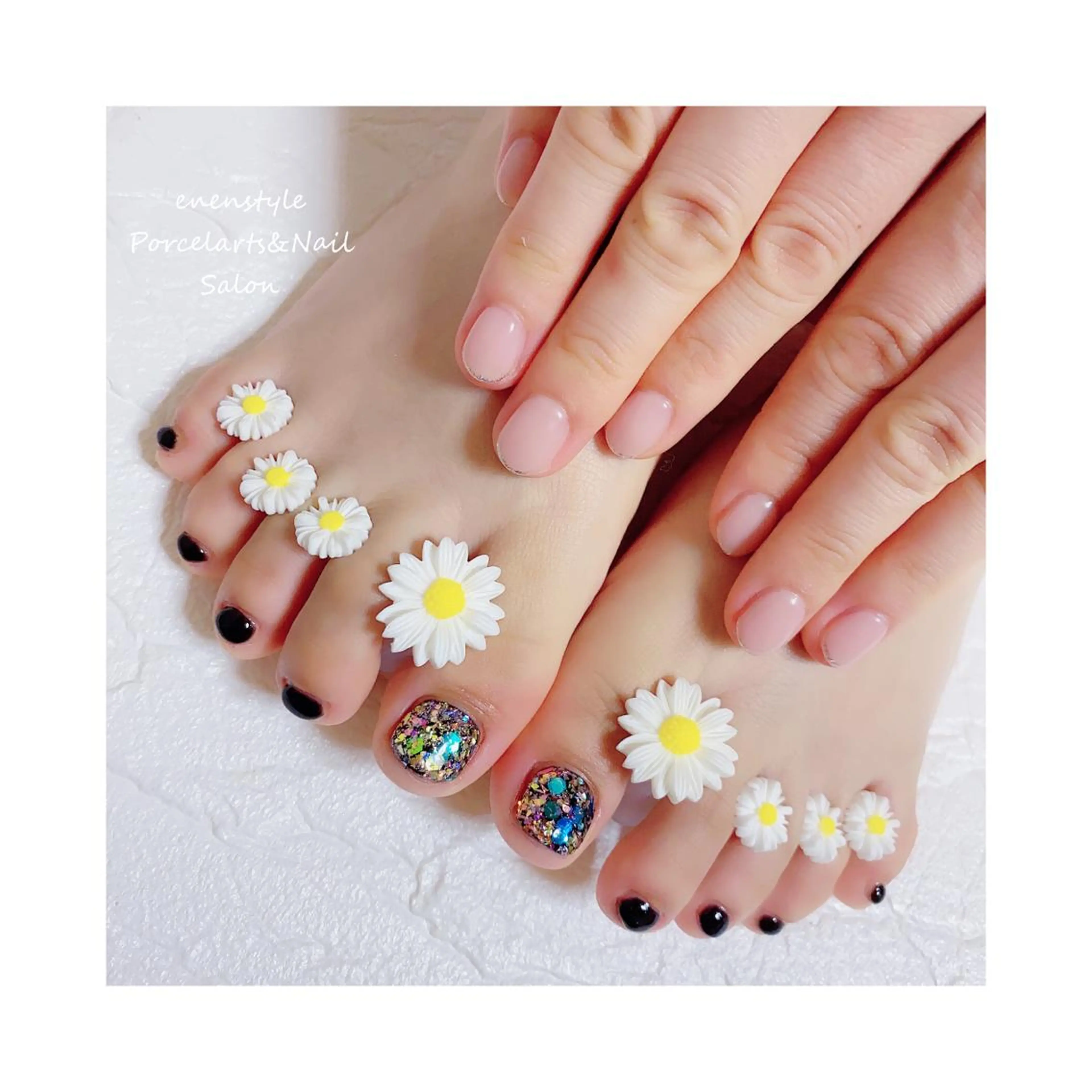 ミディアム ネイル 👑enen style👑のネイルデザイン