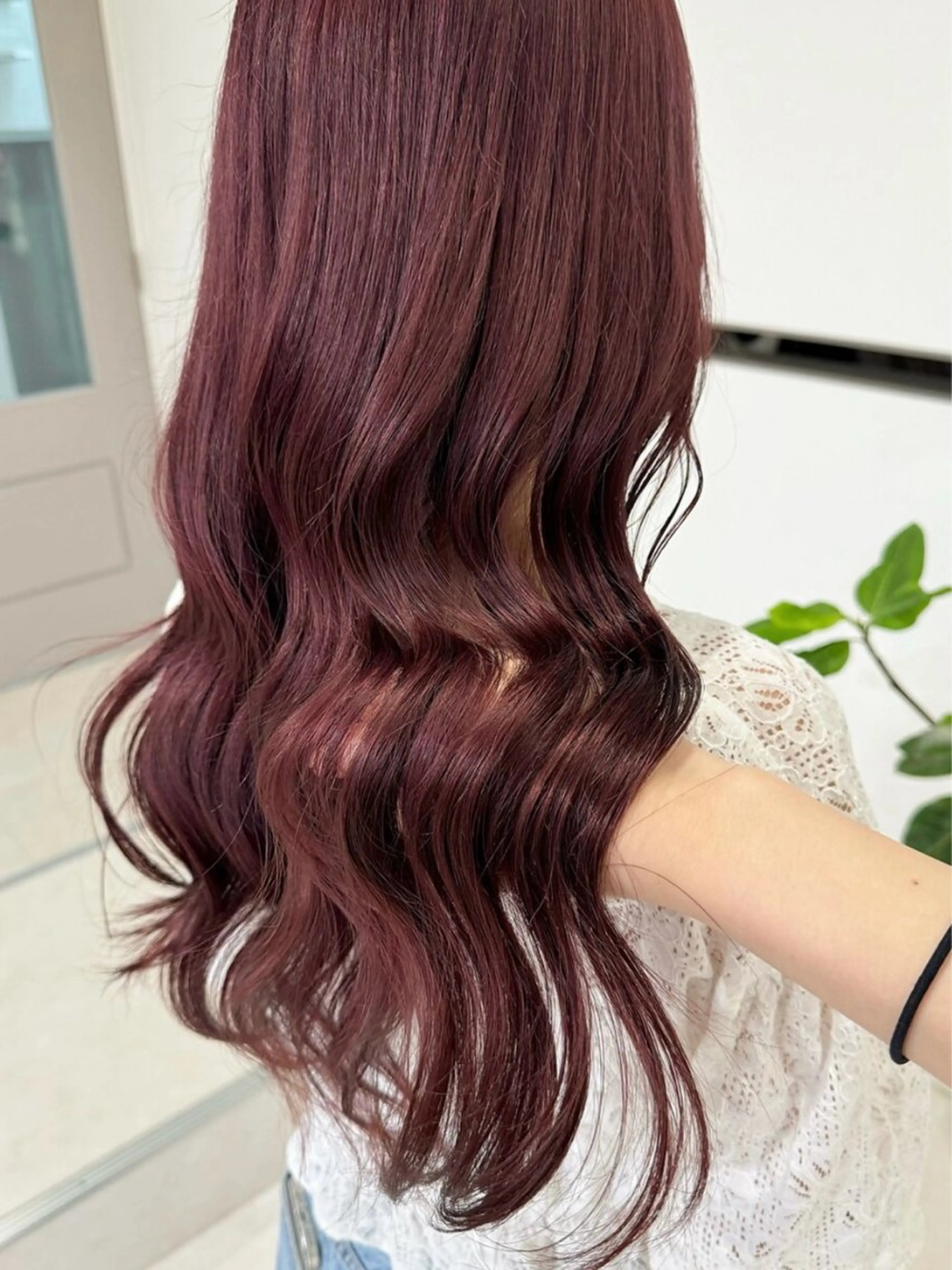 ロング カラー amoretto kiraのヘアスタイル