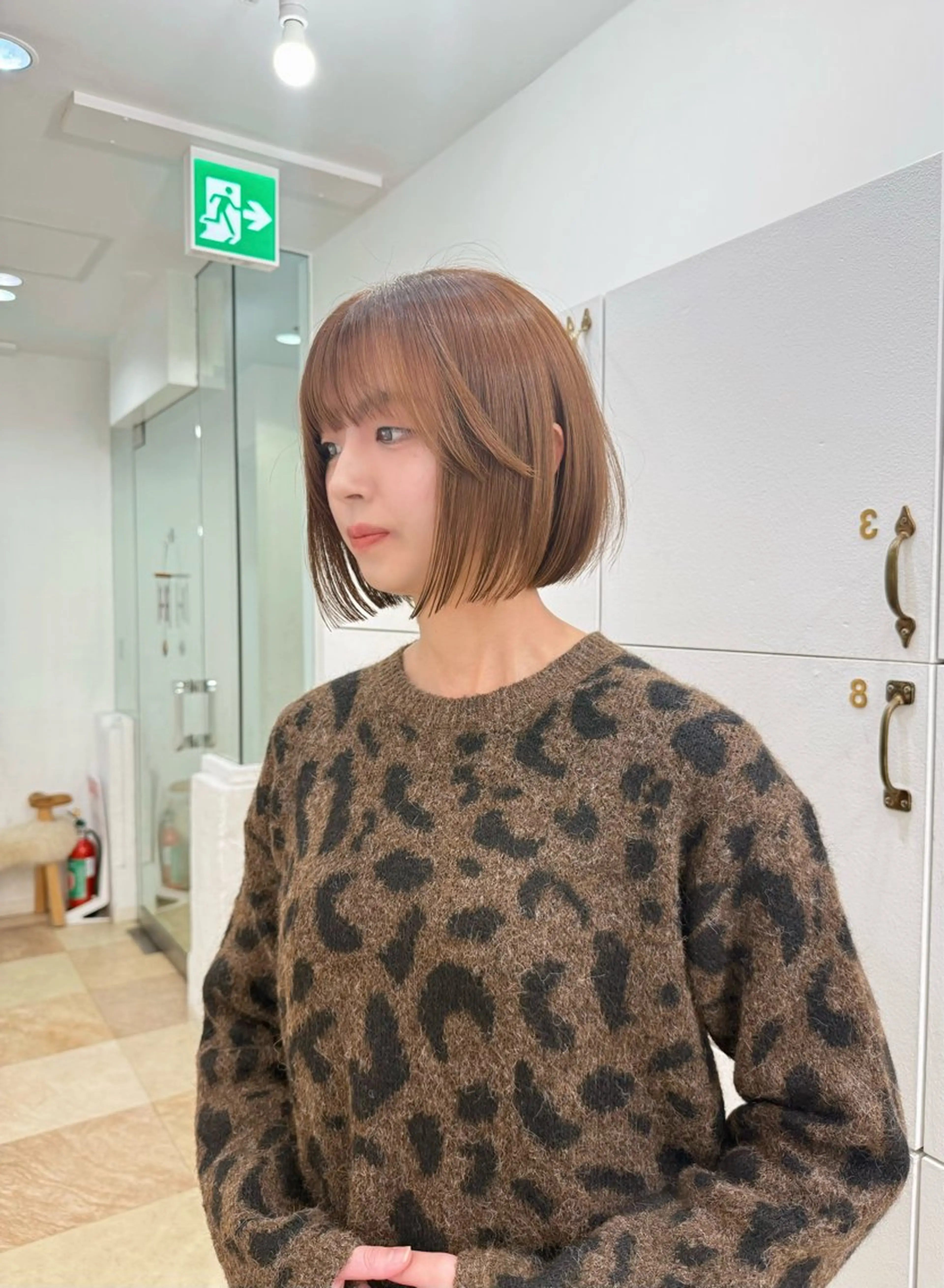 ショート ボブ 新田 琴美/ レイヤー/透明感のヘアスタイル