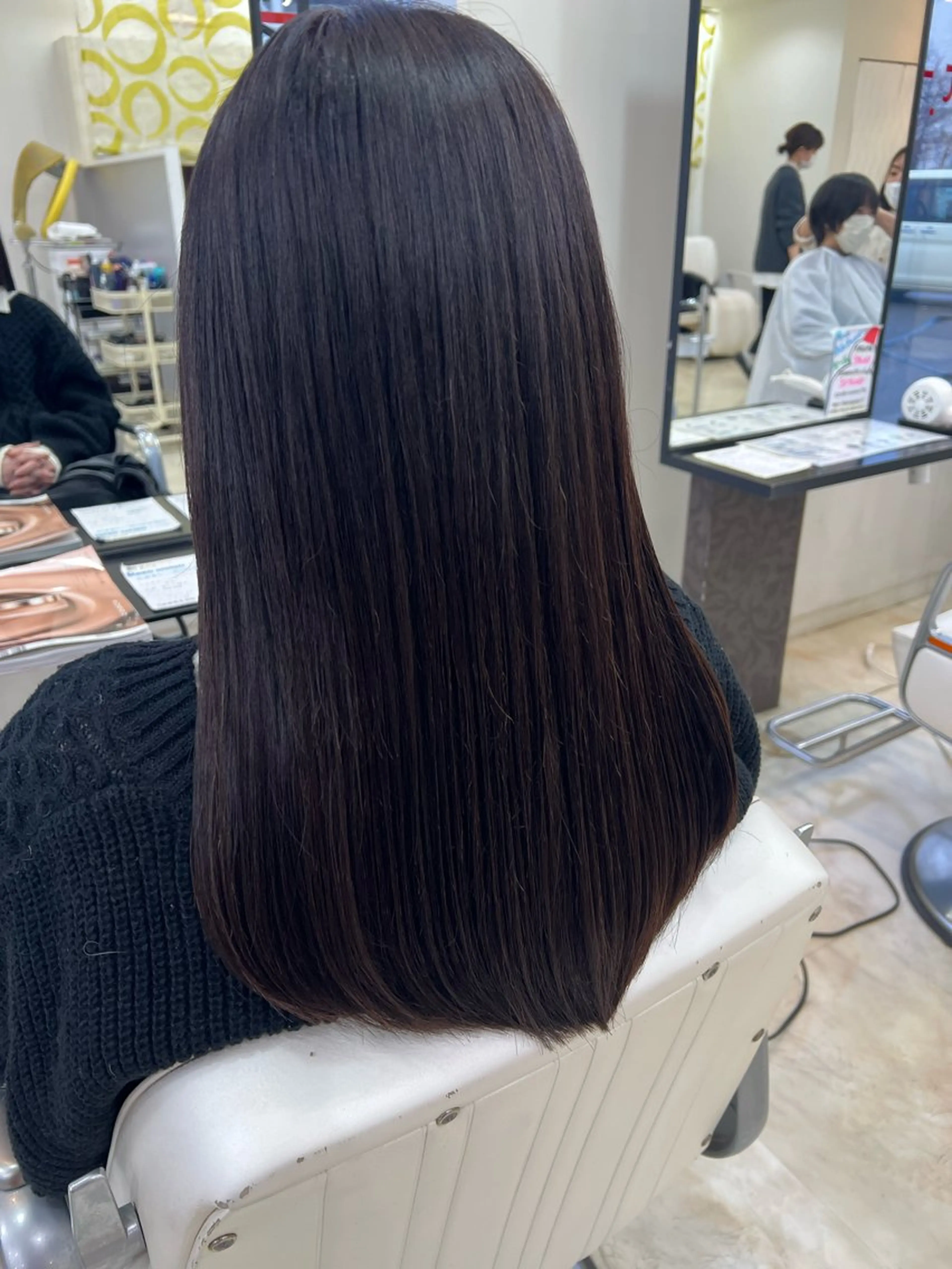 ロング カラー Rapt.HAIR 中村 知里のヘアスタイル