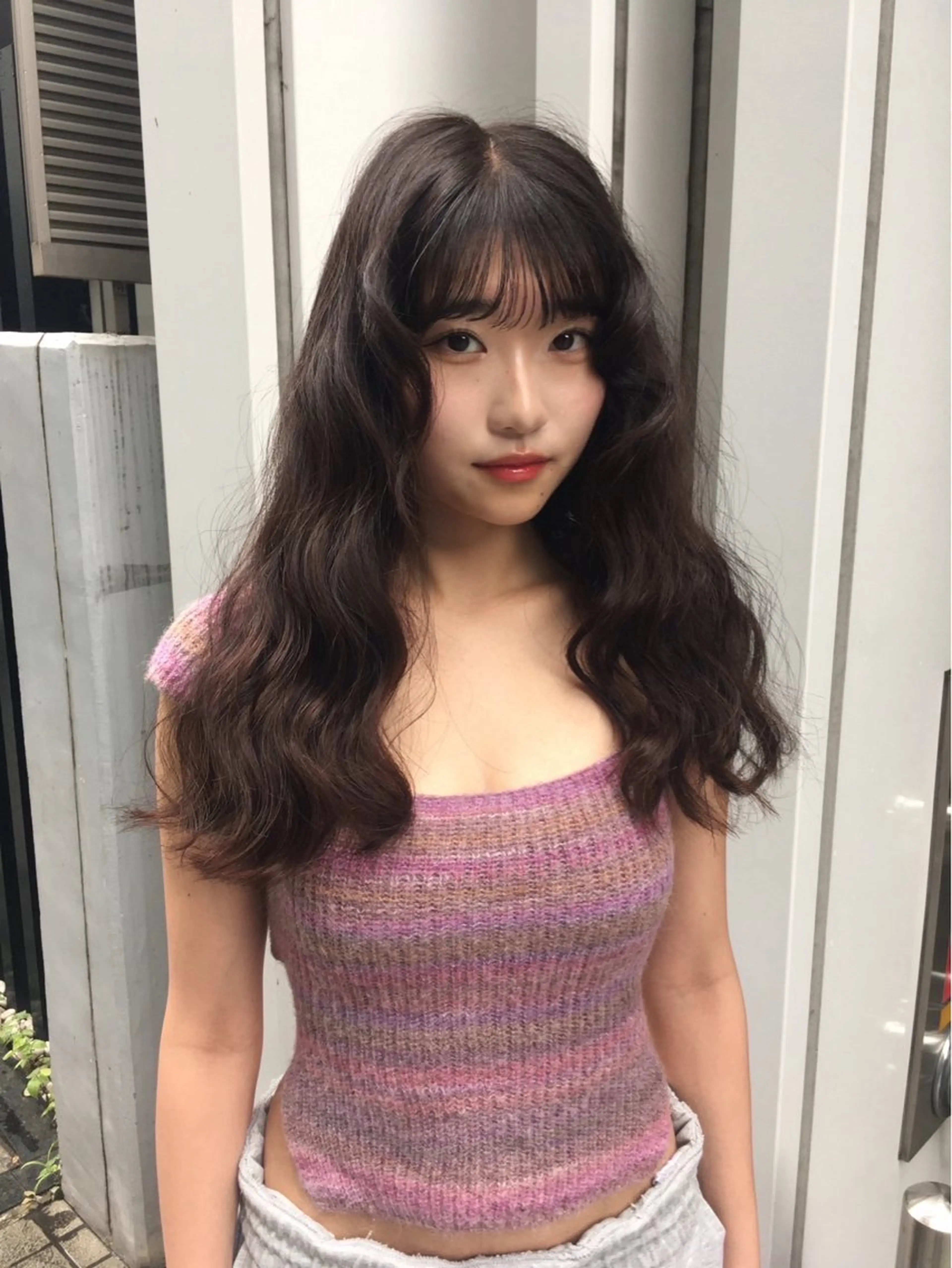 ロング Momoka🪷 /ハイトーンのヘアスタイル