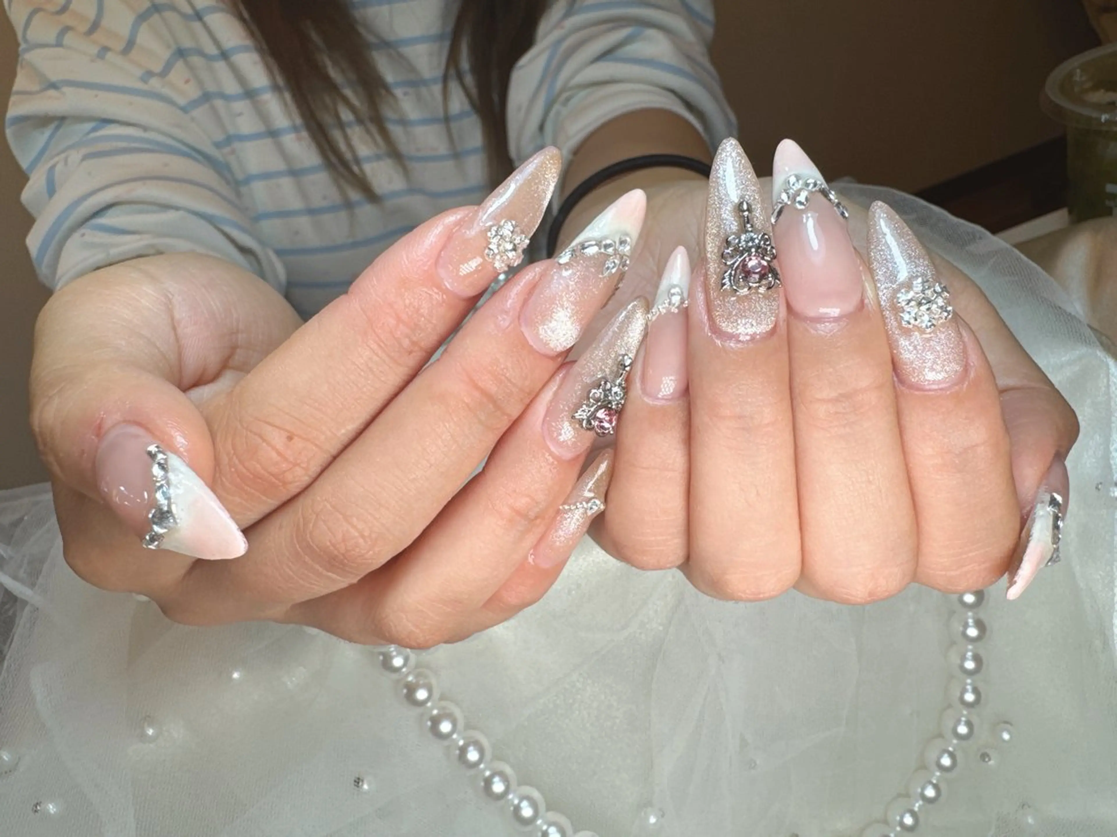 ネイル ハンドネイル リセス 高田馬場💎のネイルデザイン