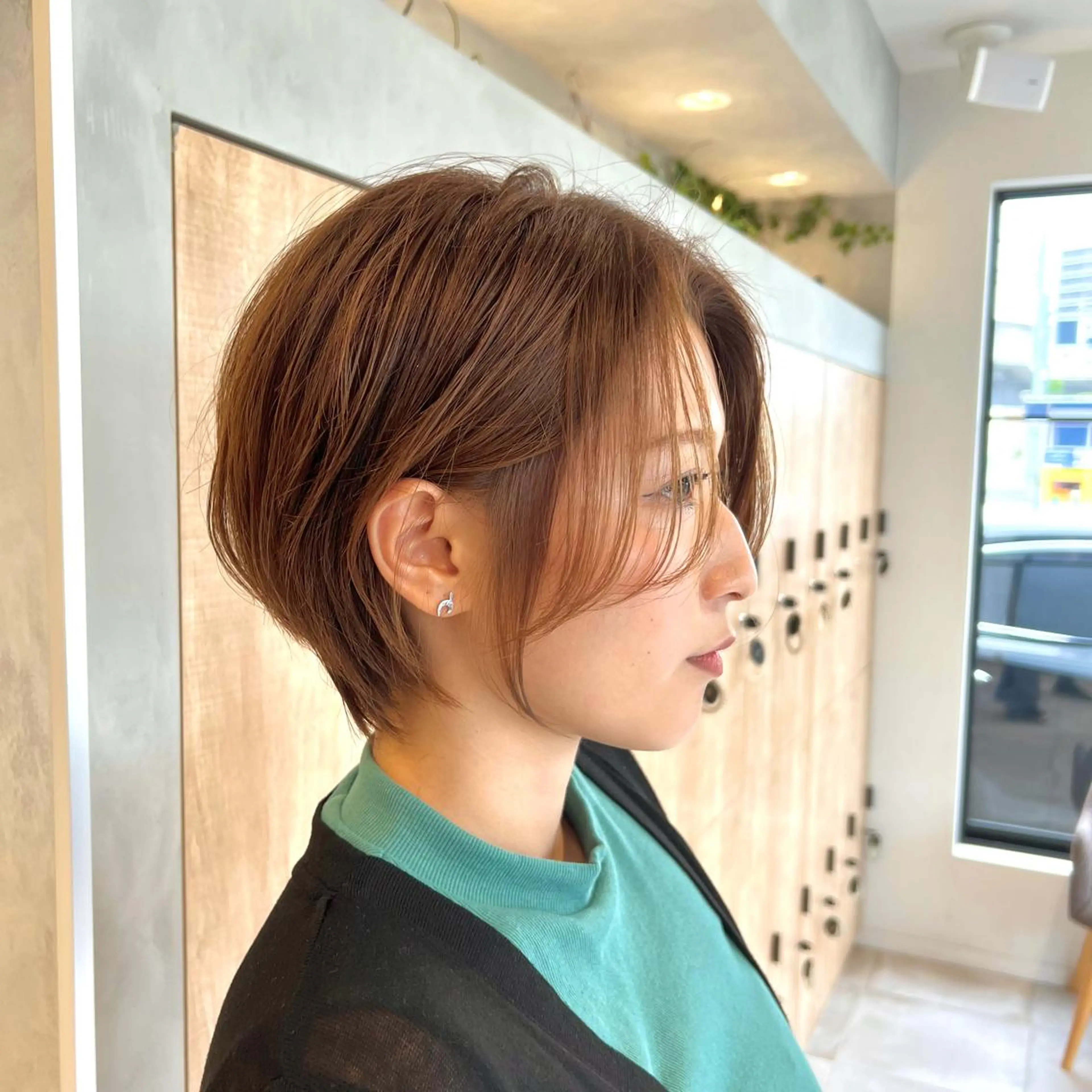 ショート ショートボブ 丸みショート ボブ ショートヘア EARTH八潮 樋口のヘアスタイル