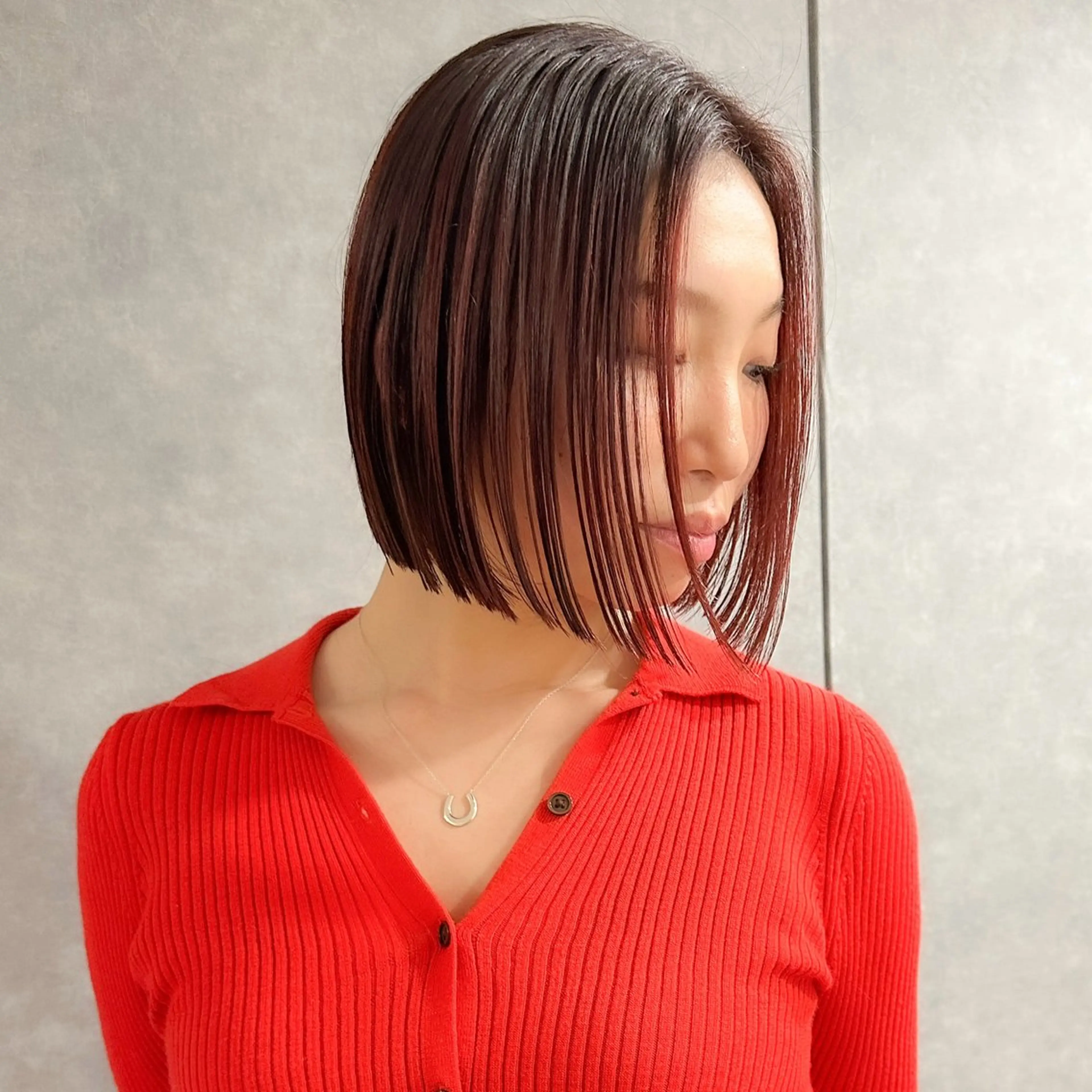 ショート カラー ボブ ショートオタク ❣️Genkiのヘアスタイル