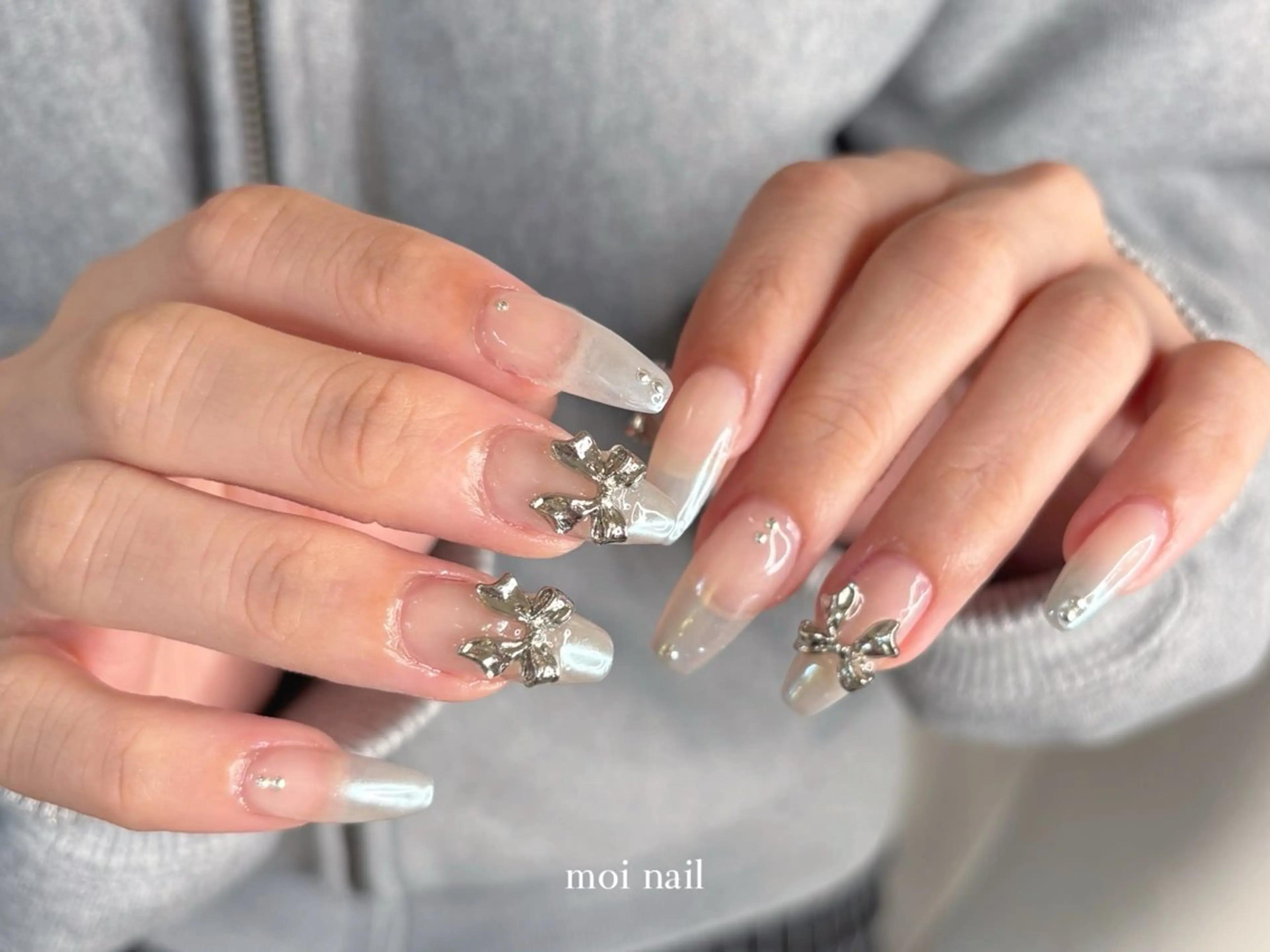 ネイル ハンドネイル moi nail ˙⋆.˚のネイルデザイン