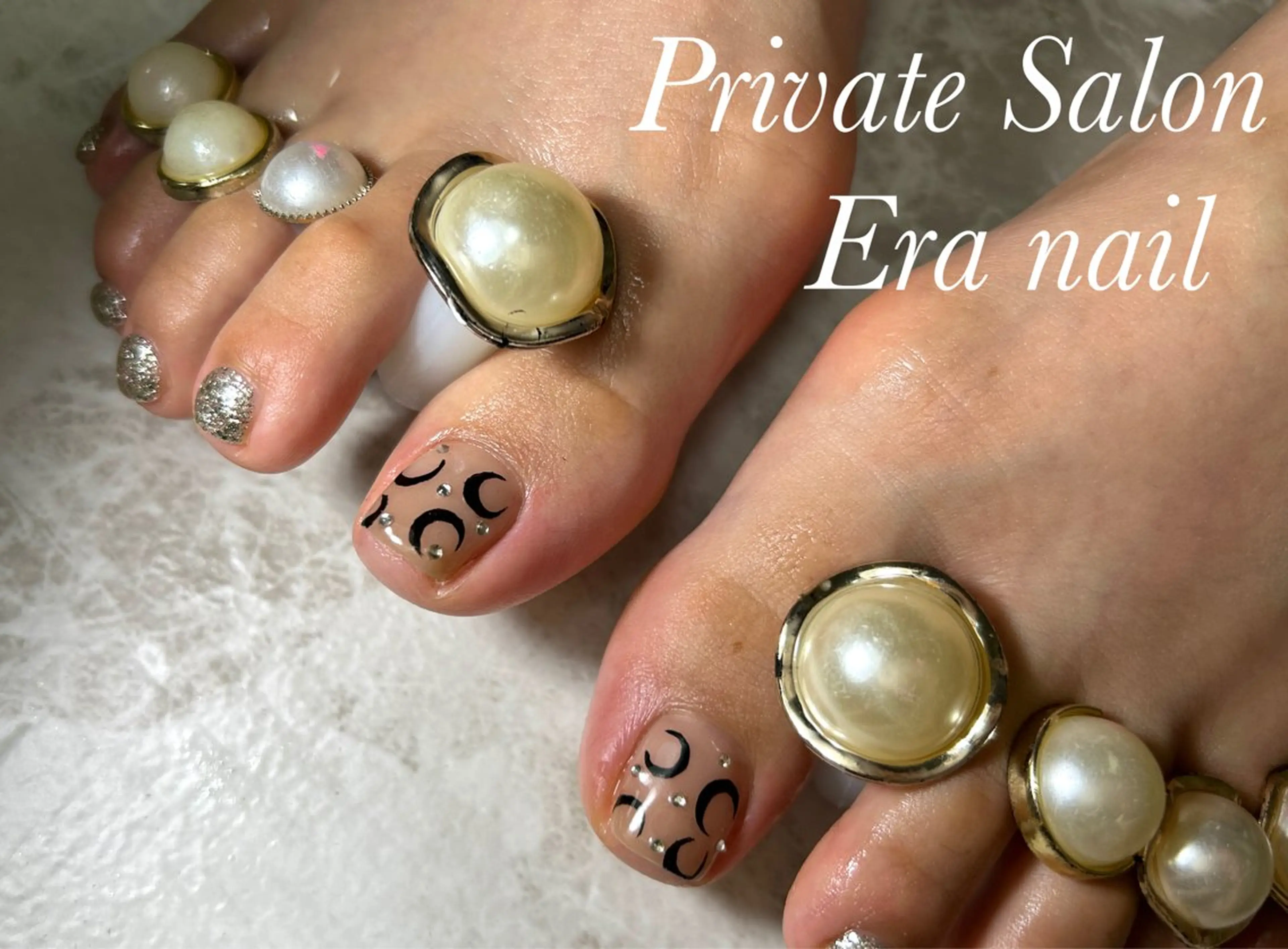 ネイル フットネイル フットネイル Era nailのネイルデザイン