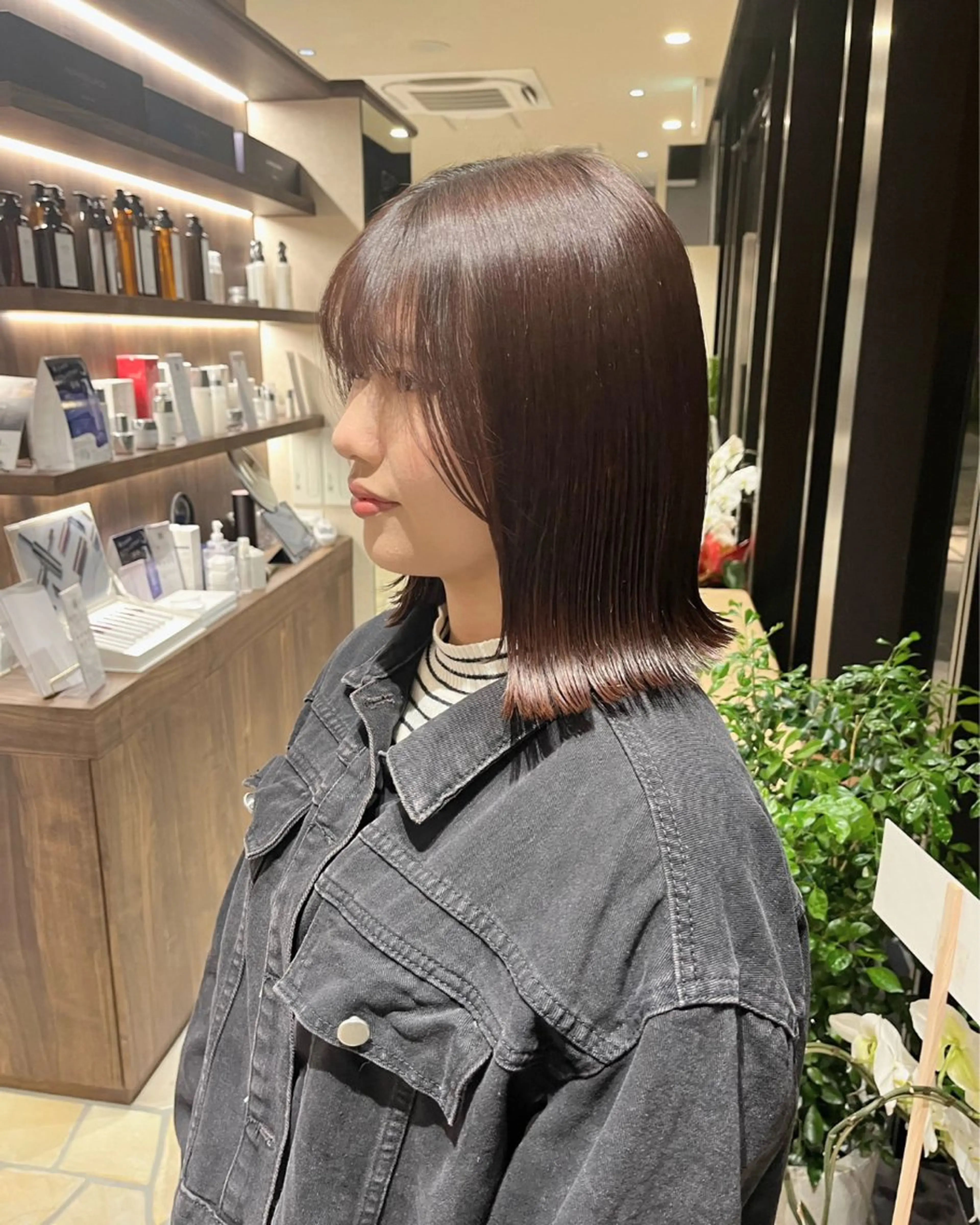 ミディアム 吉原 星稀のヘアスタイル