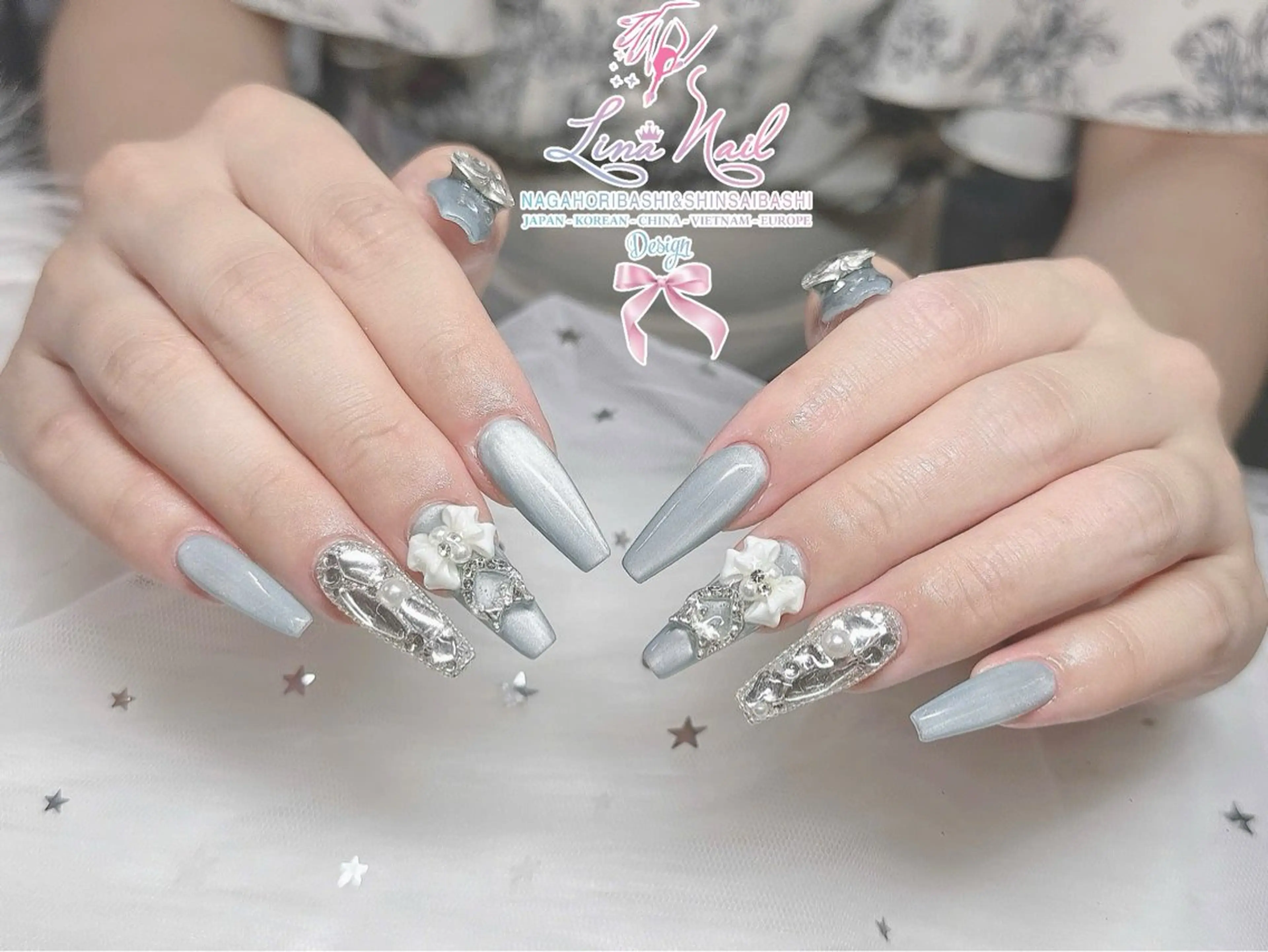 ジェル6本アート・パーツ付け放題 ◆¥11900→¥9950オフ無料の写真