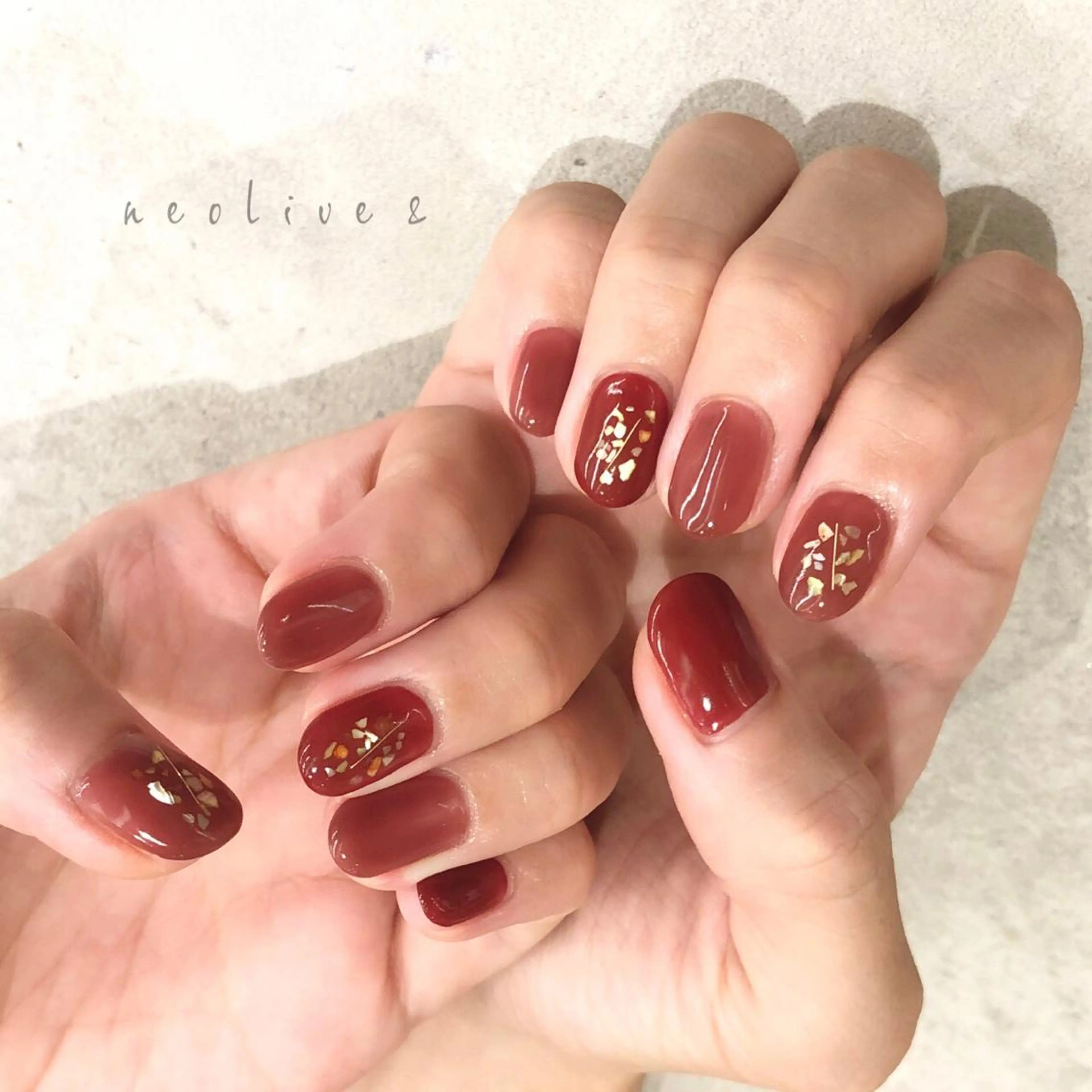 ネイル ハンドネイル Yuriko Omi パラジェル/渋谷のネイルデザイン