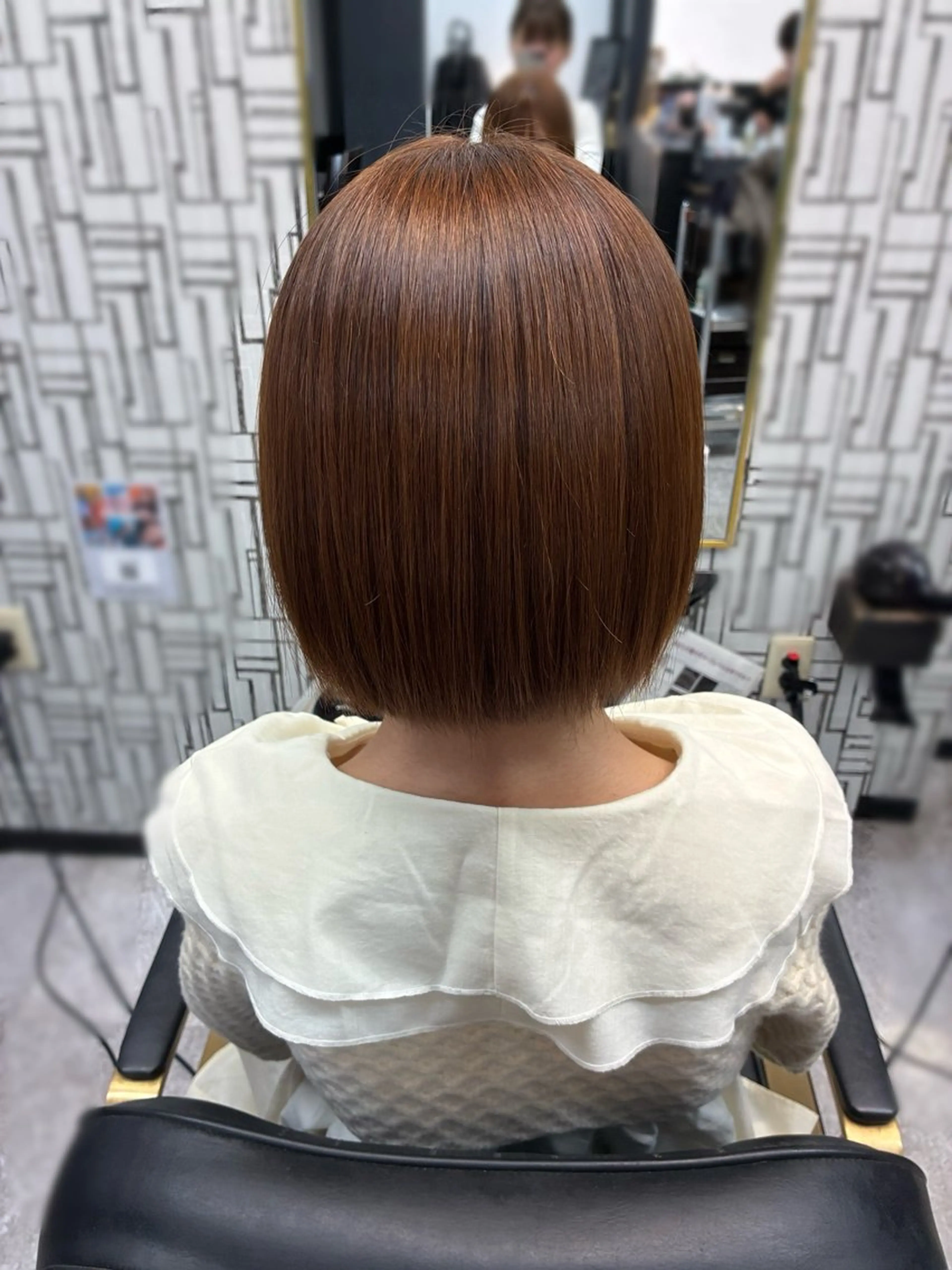 ショート ヘアカラー 北村 理奈のヘアスタイル