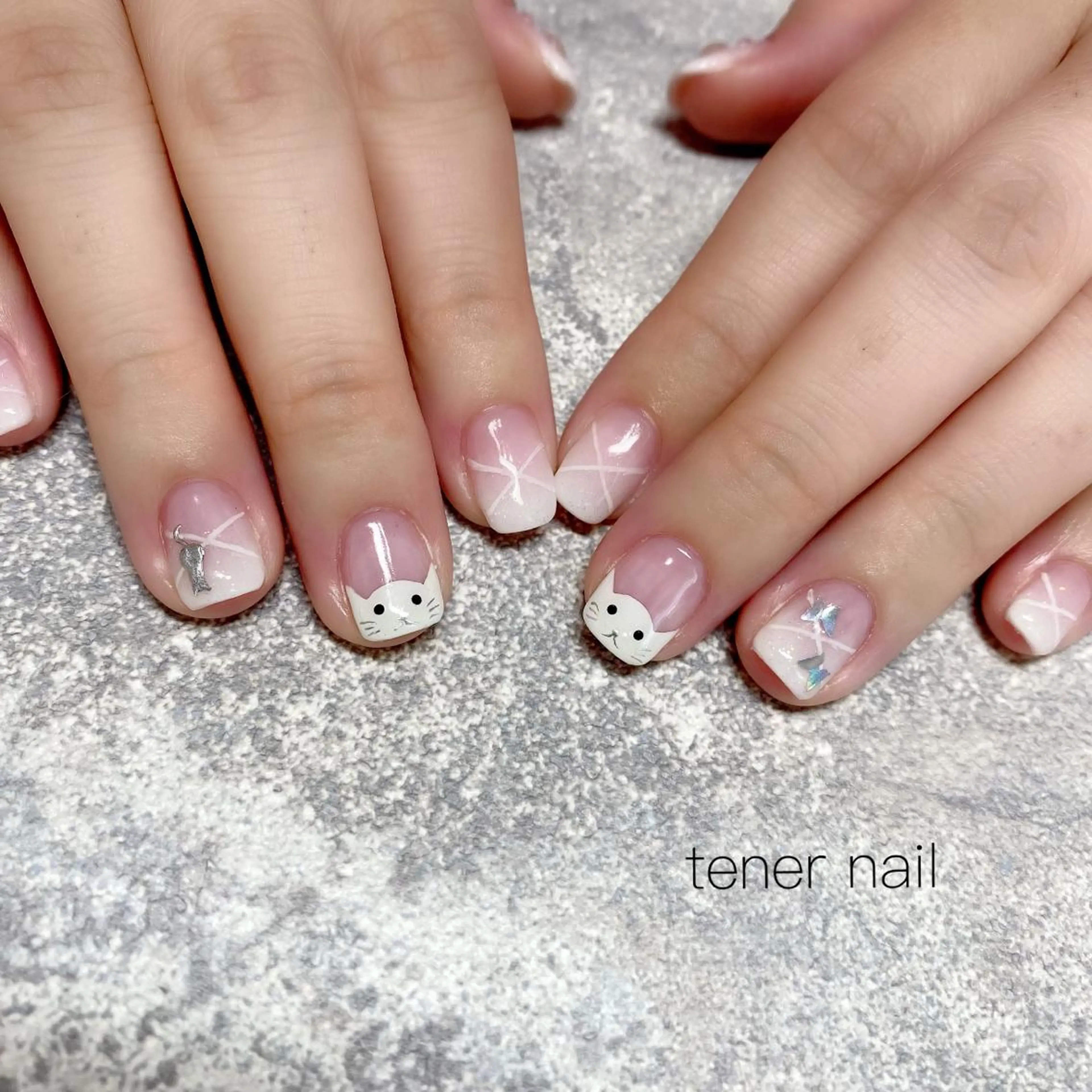 ネイル フレンチネイル テネルネイル tener nailのネイルデザイン