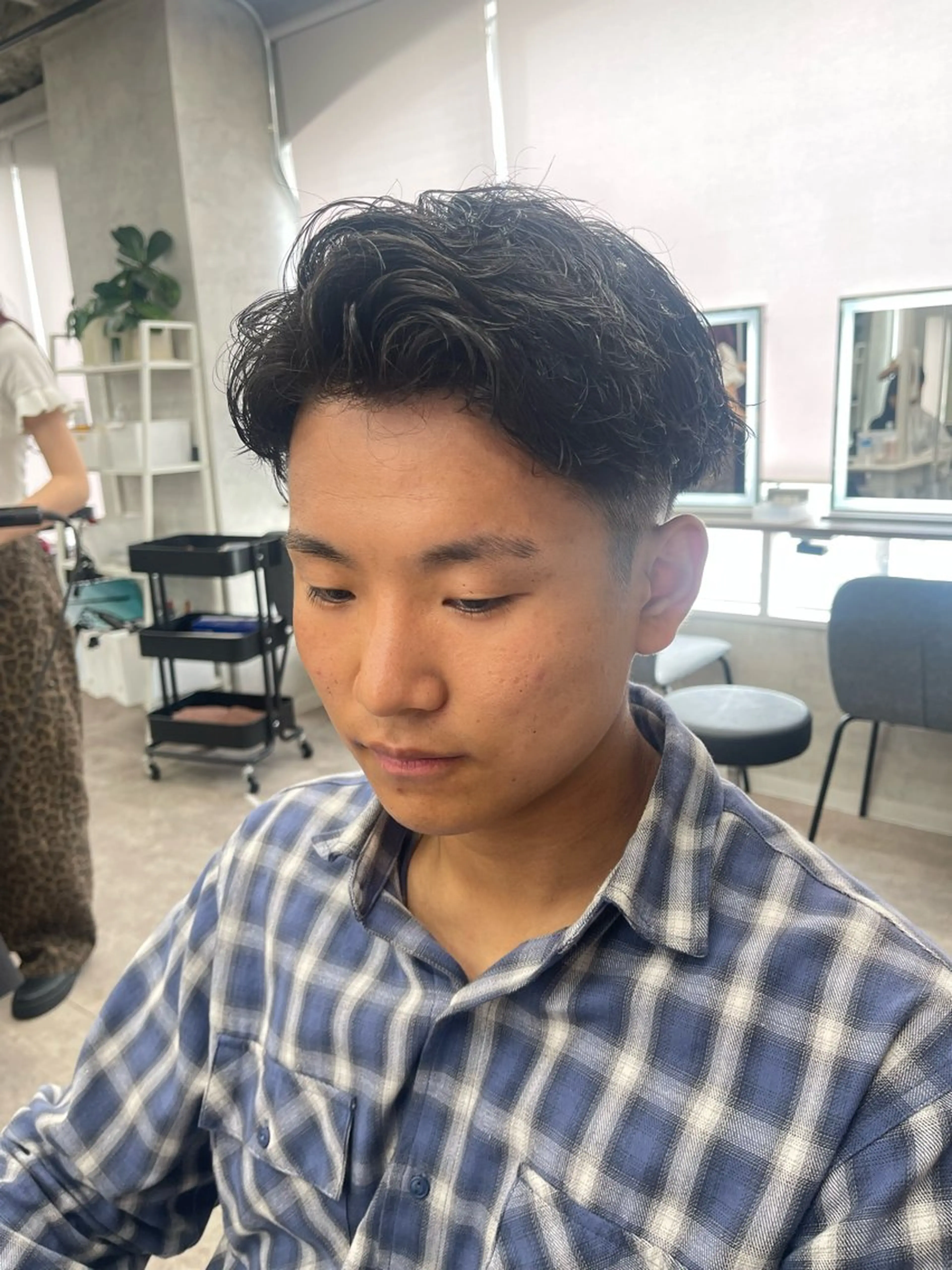 パーマ メンズ カット パーマ ✨メンズ支持率no1 野上✨のヘアスタイル