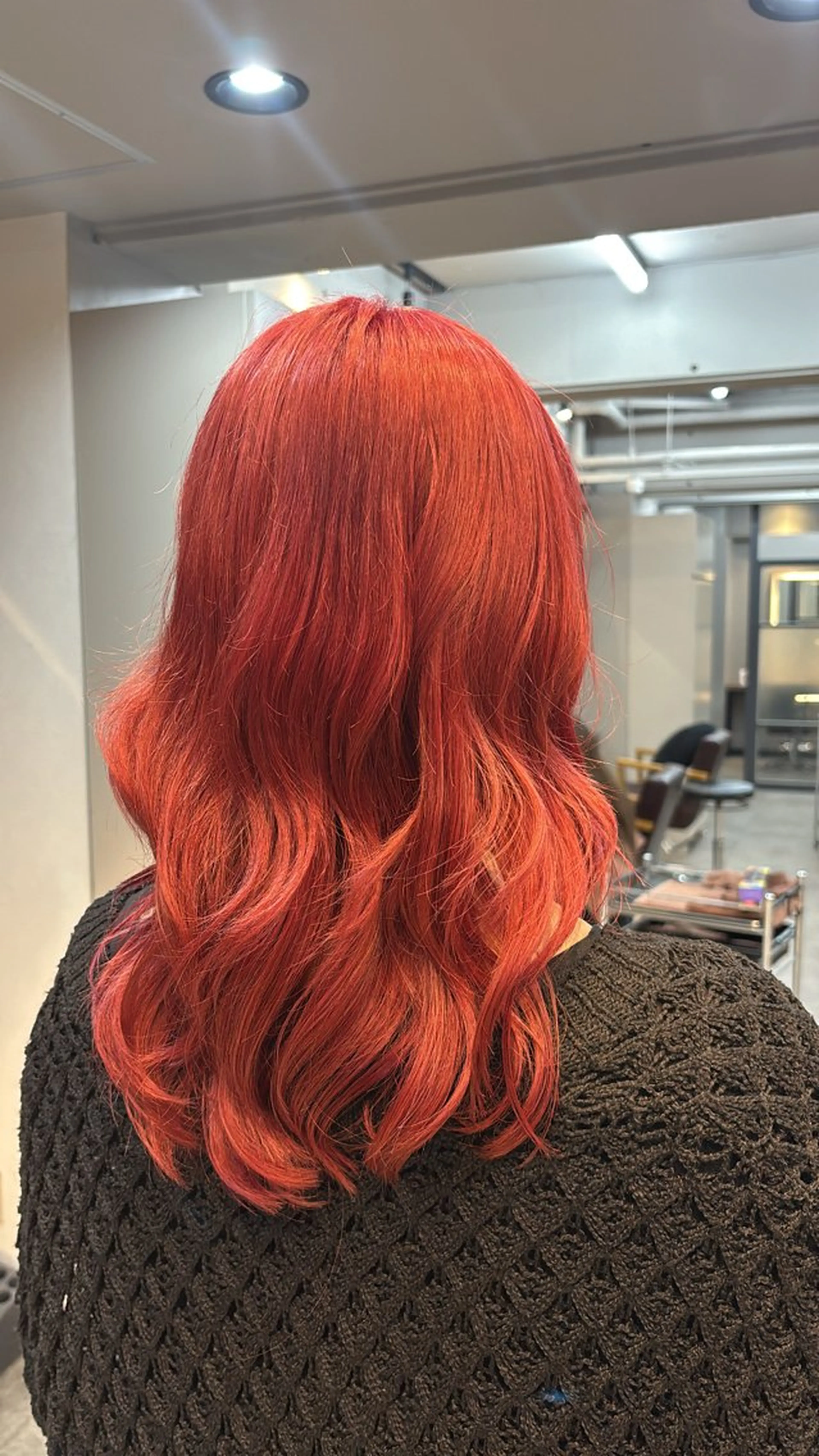 カラー レイヤー✂︎ぷつボブ 艶カラー🤍noaのヘアスタイル
