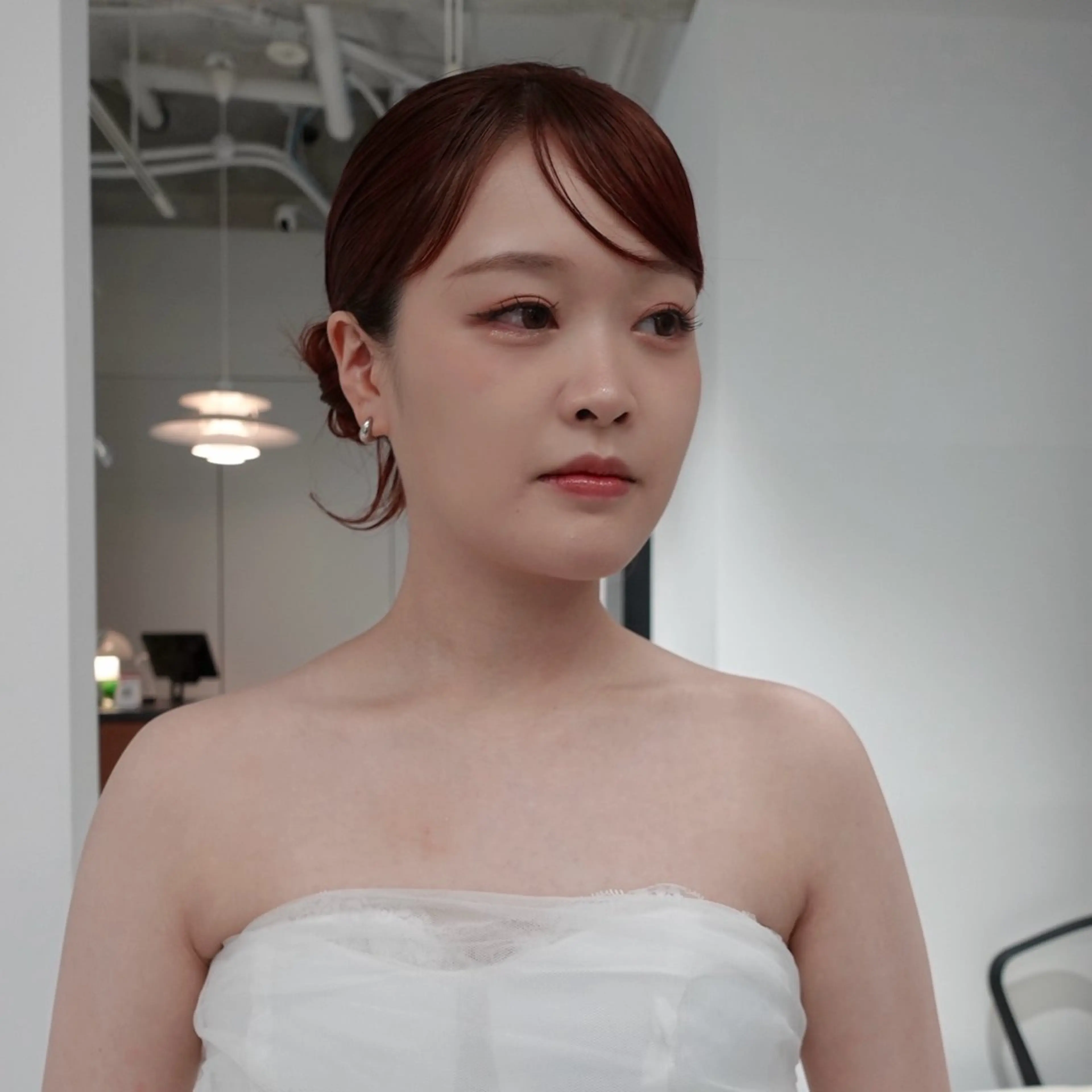 ミディアム ヘアアレンジ ヘアセット 🌐サトウ リョウ🌐のヘアスタイル