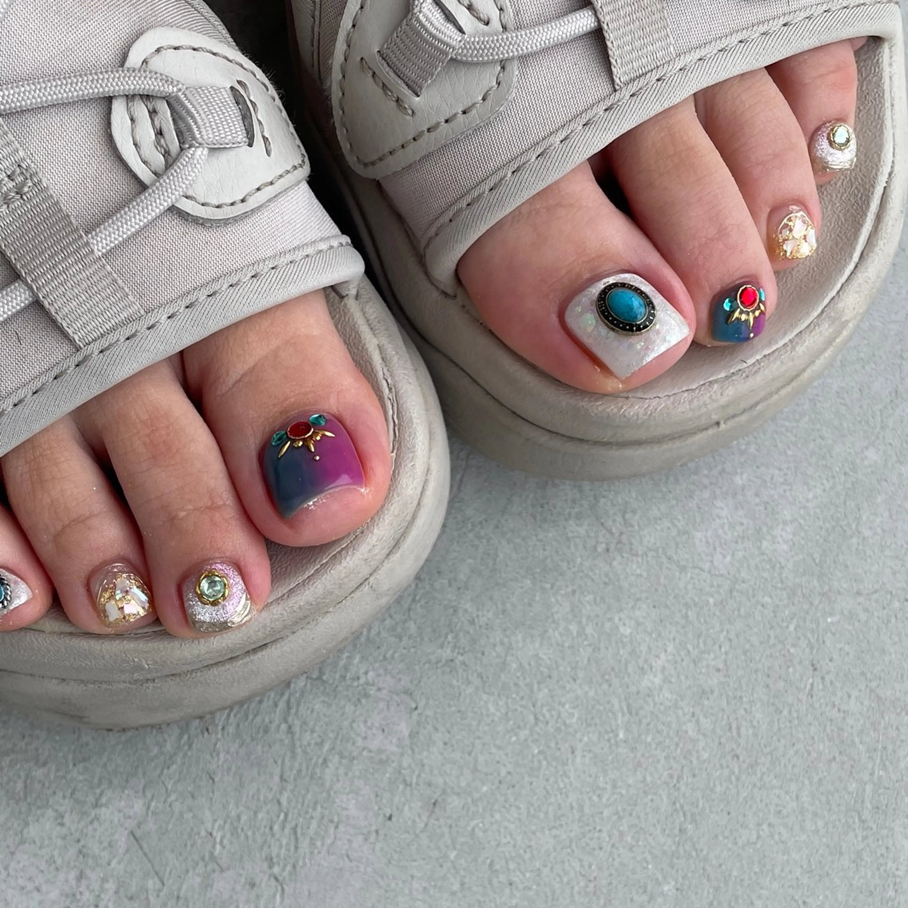 ネイル フットネイル nail salon en所属・ennail ayaのネイルデザイン