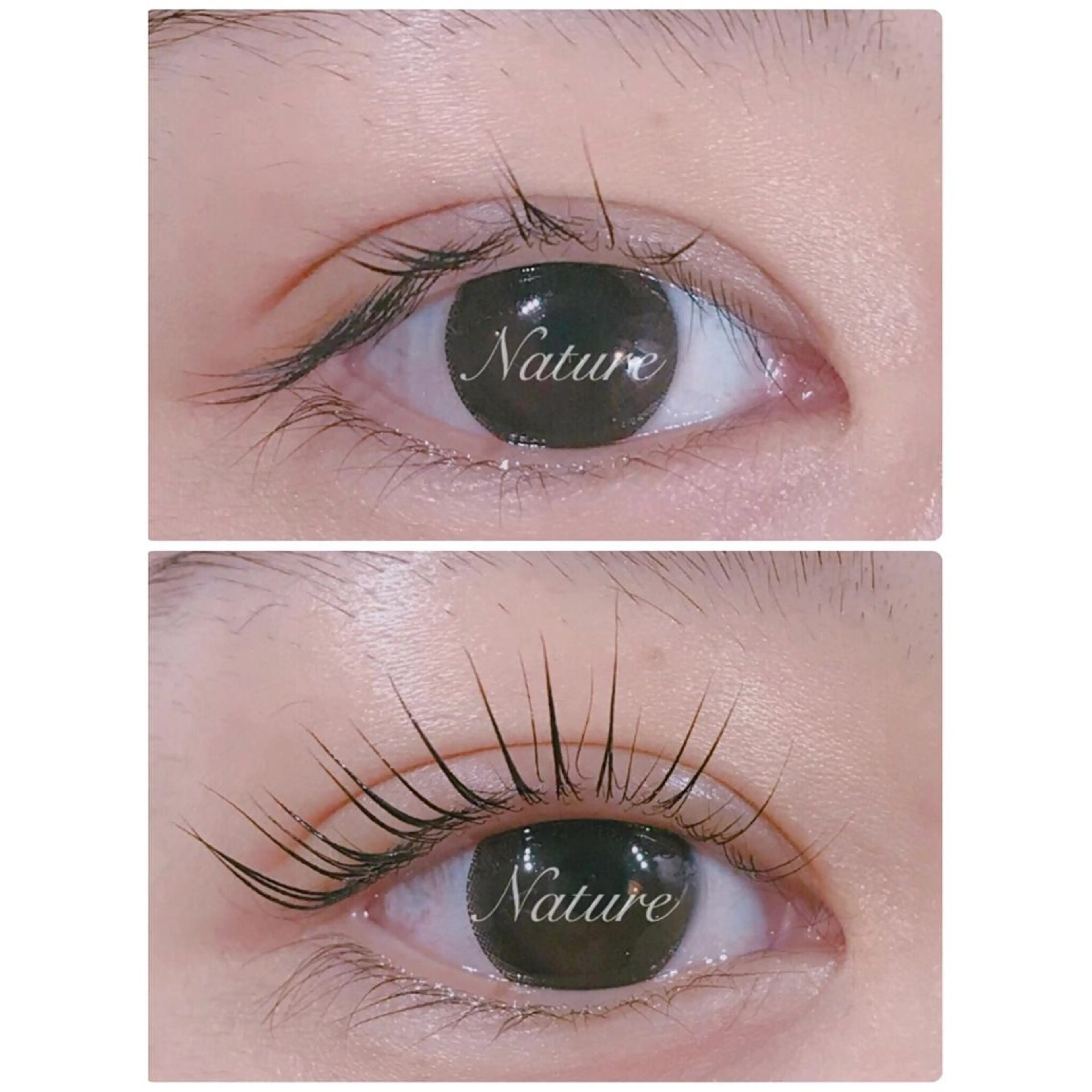 マツエク・マツパ パリジェンヌラッシュリフト 美まつ毛美眉サロン Nature伊勢崎のマツエク・マツパデザイン