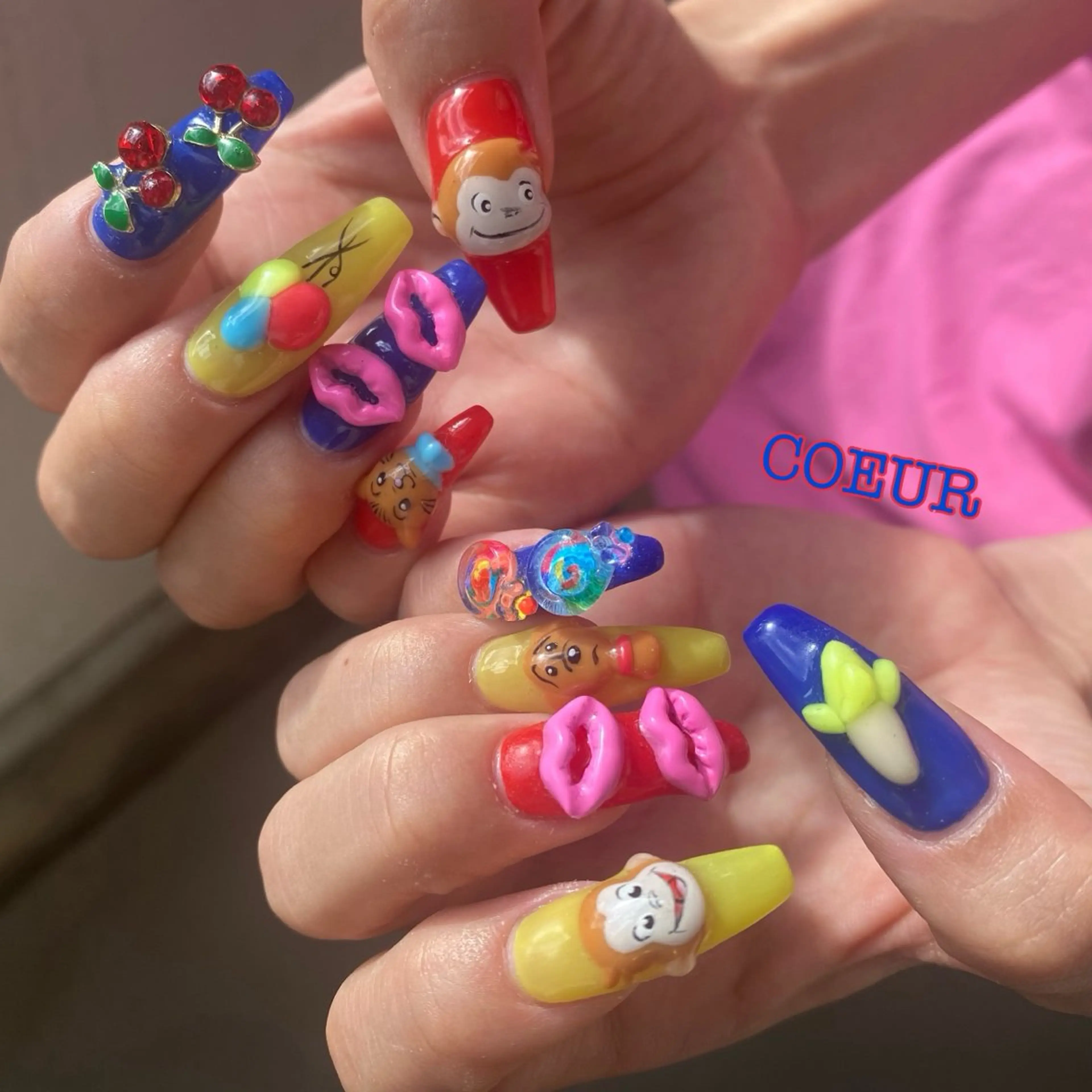 ネイル ハンドネイル COEUR✴︎ yukikaのネイルデザイン