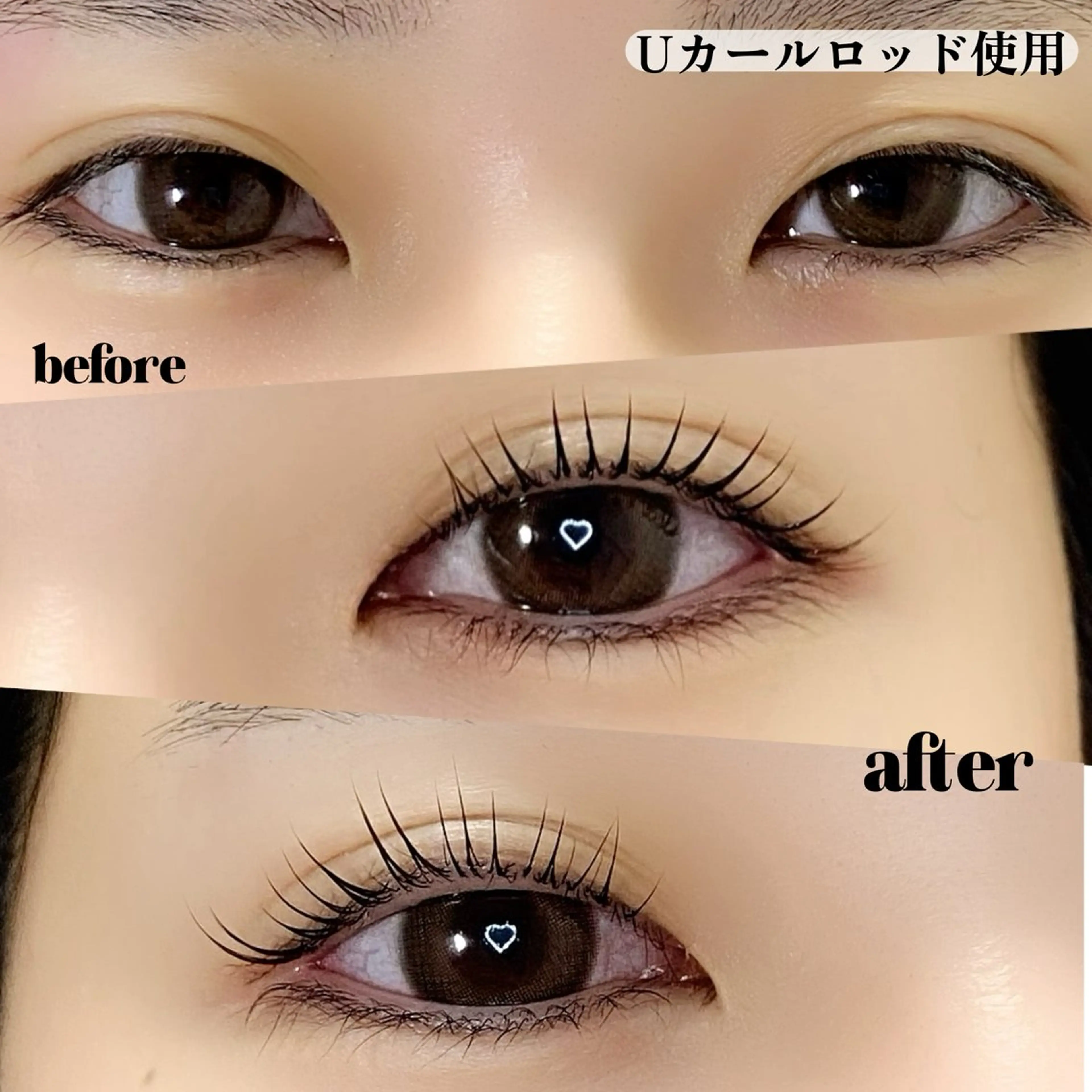 マツエク・マツパ マツパ ruhe eyeのマツエク・マツパデザイン