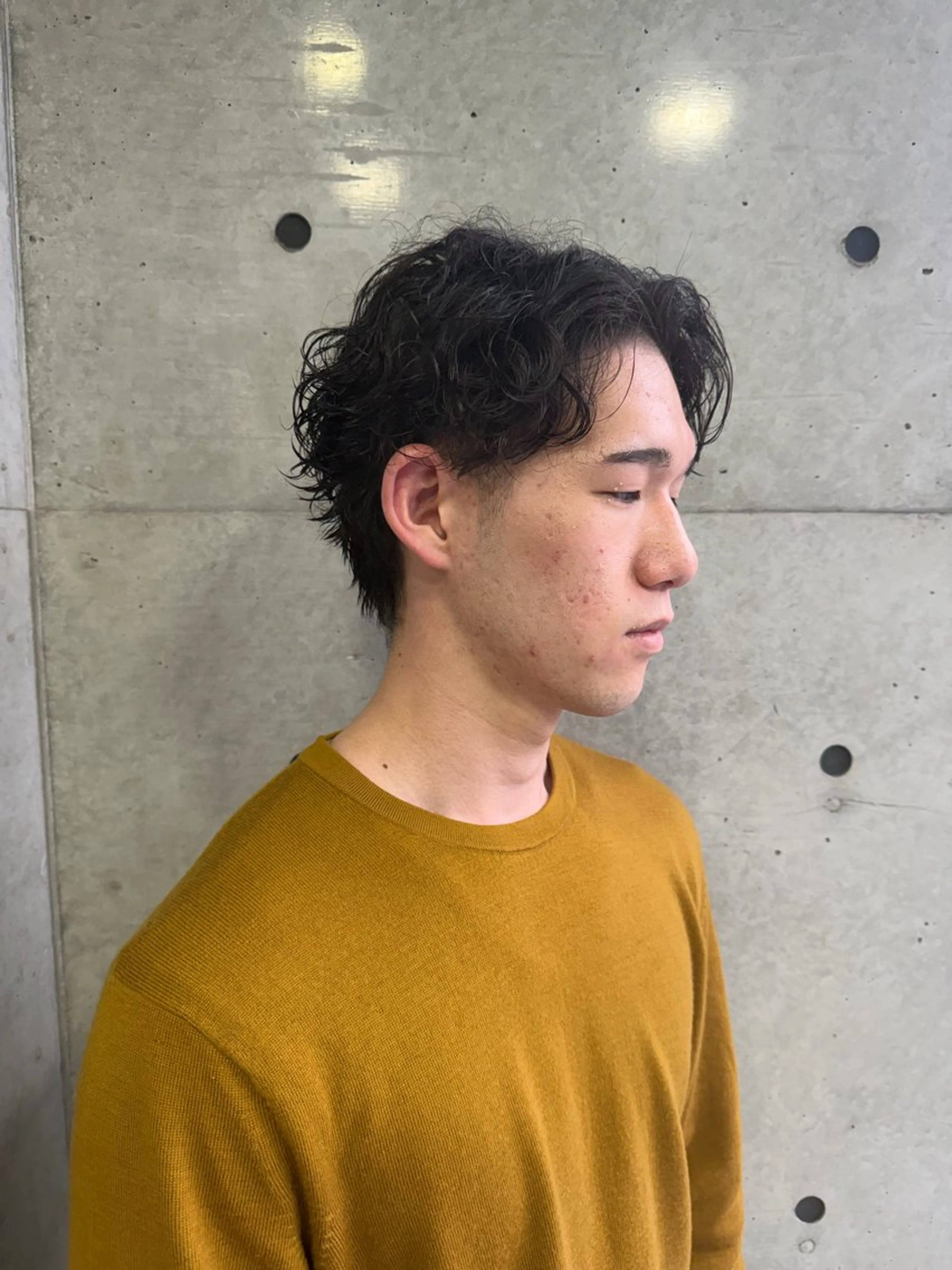 パーマ メンズ カット パーマ RYUSEI/メンズ スタイル.パーマのヘアスタイル