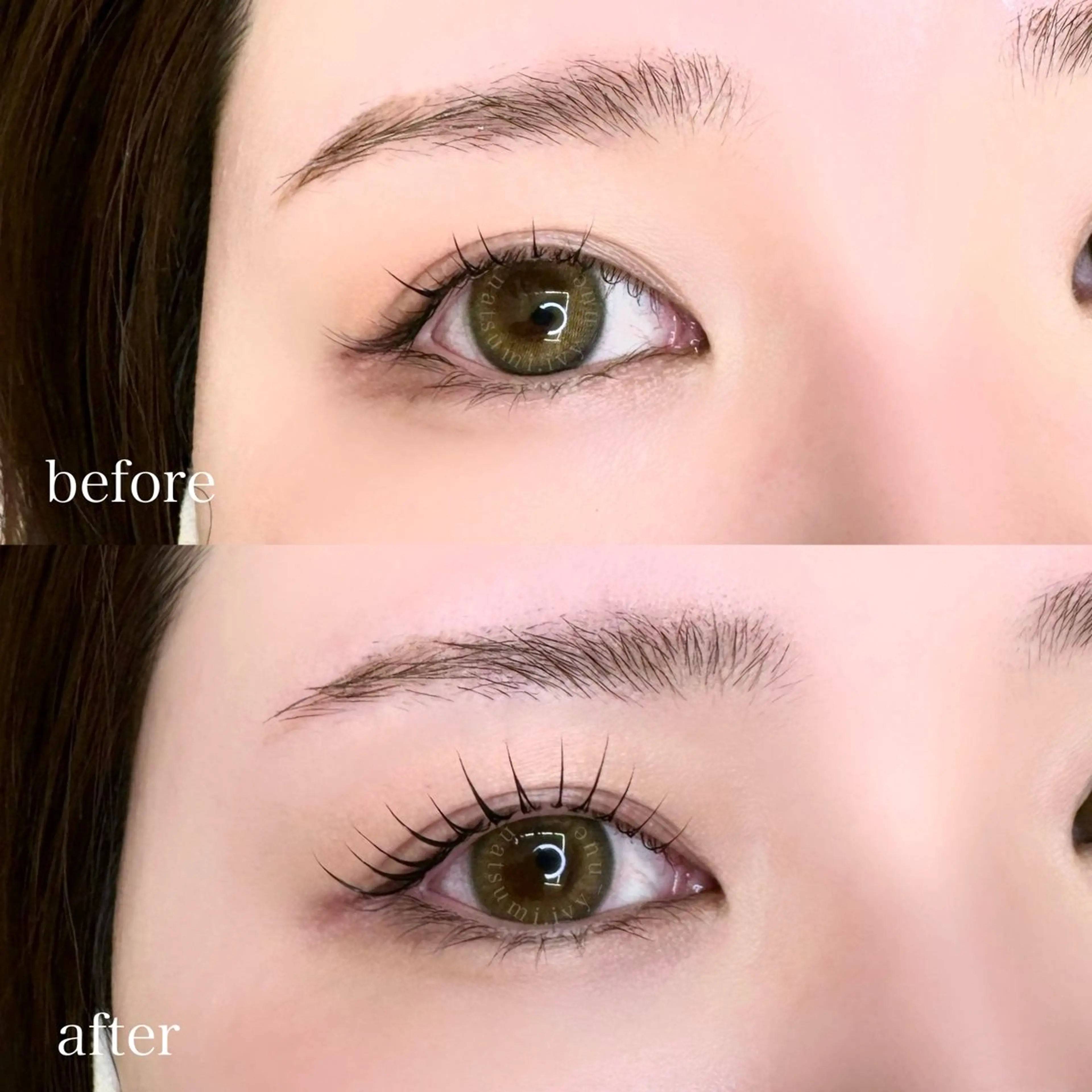 マツエク・マツパ ivy-nue🩶 Natsumiのマツエク・マツパデザイン