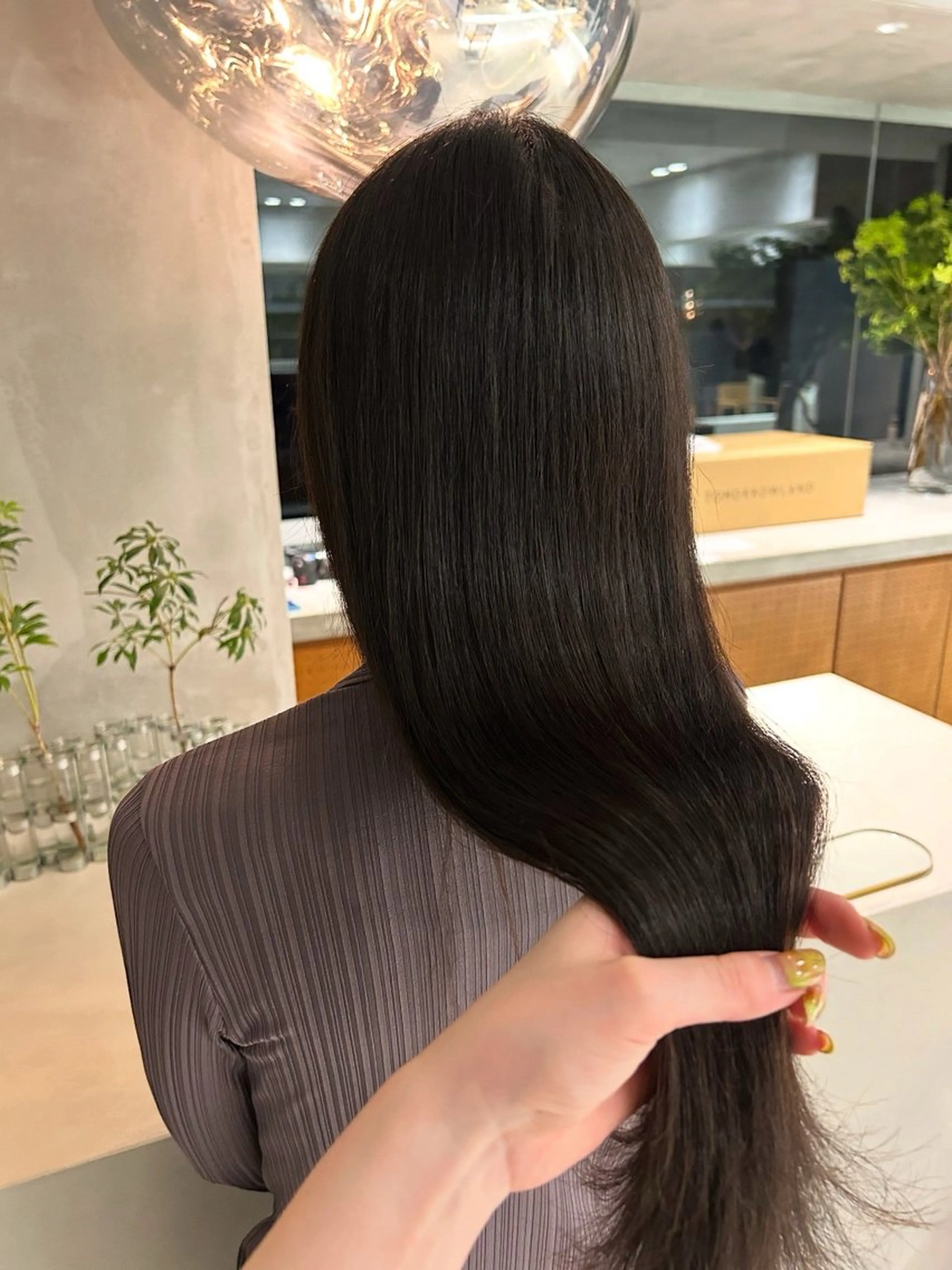 ロング 縮毛矯正 ・ nanokaのヘアスタイル