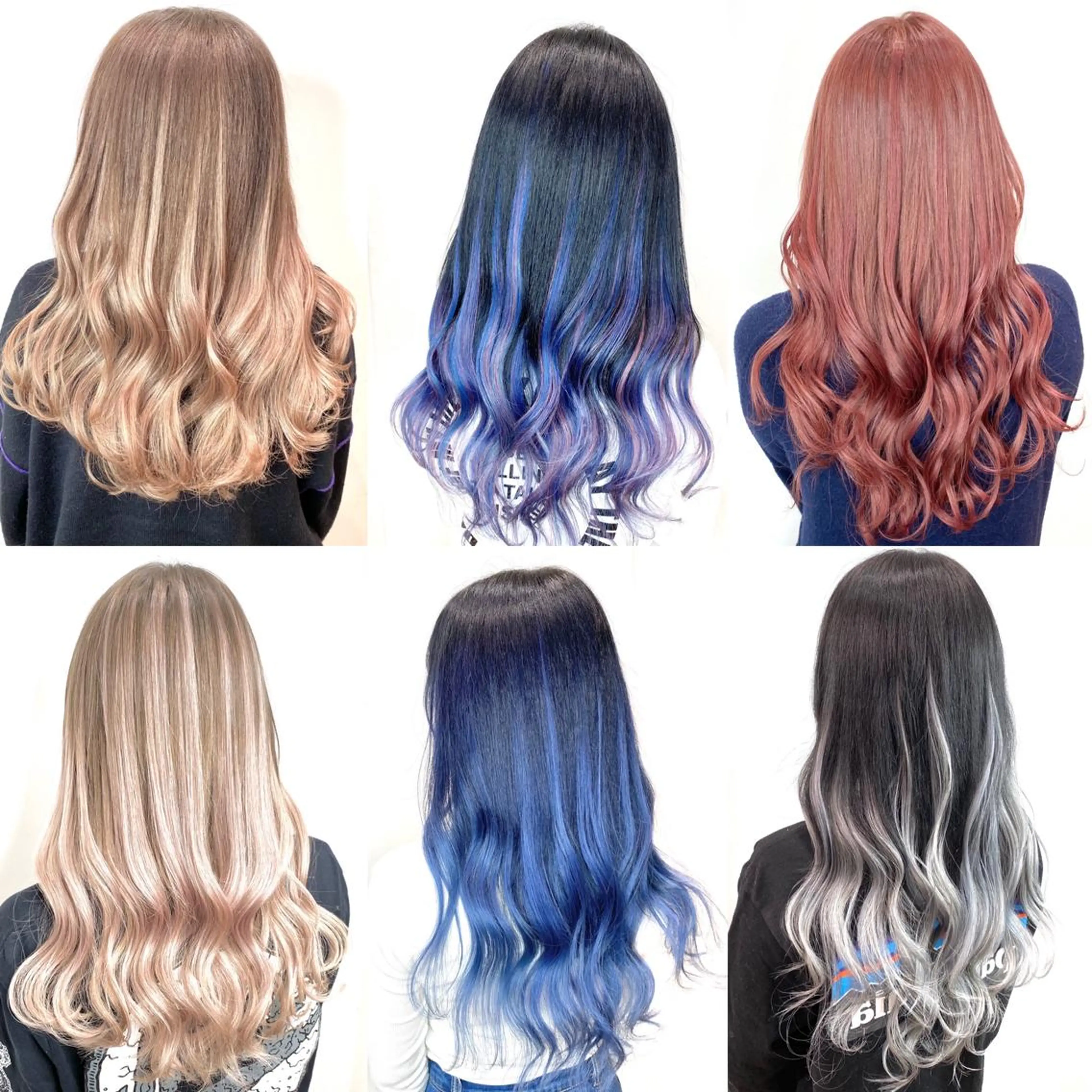 セミロング カラー 🌙HIZUKI🌙 ハイトーン 艶髪のヘアスタイル