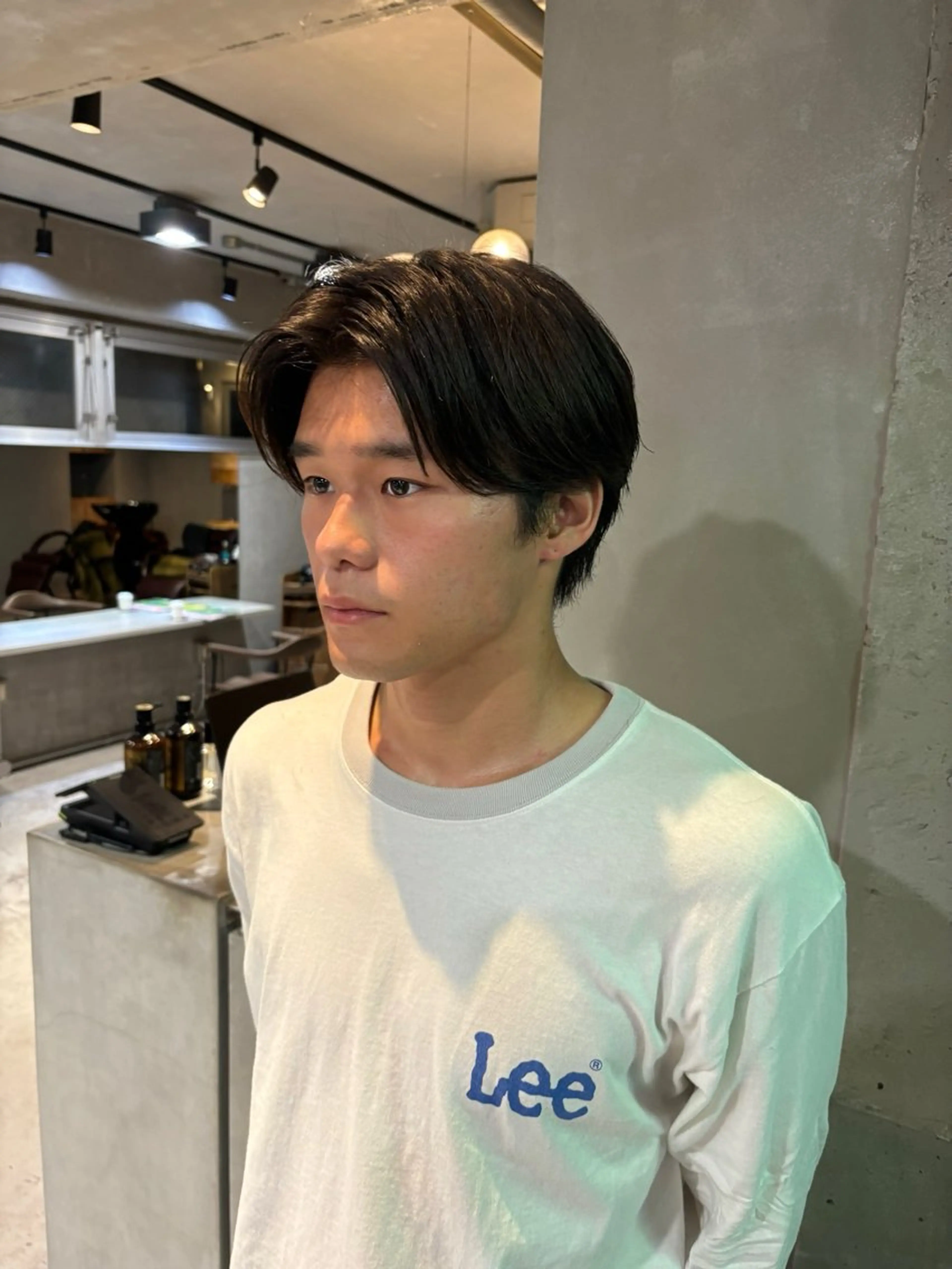 パーマ メンズ 岩間 ゆいこのヘアスタイル