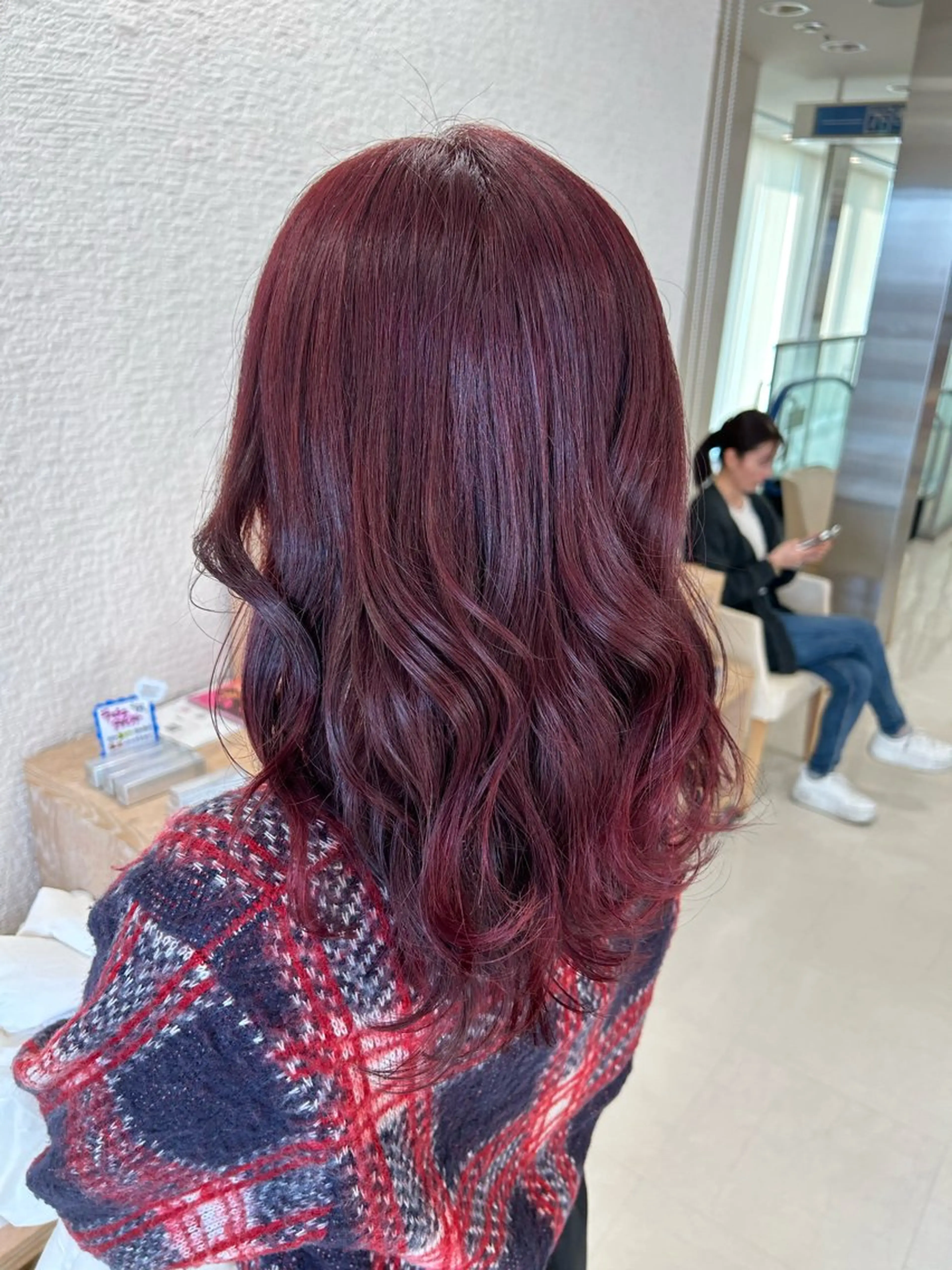 カラー 💜暖色系カラー/ ブリーチカラー💜のヘアスタイル