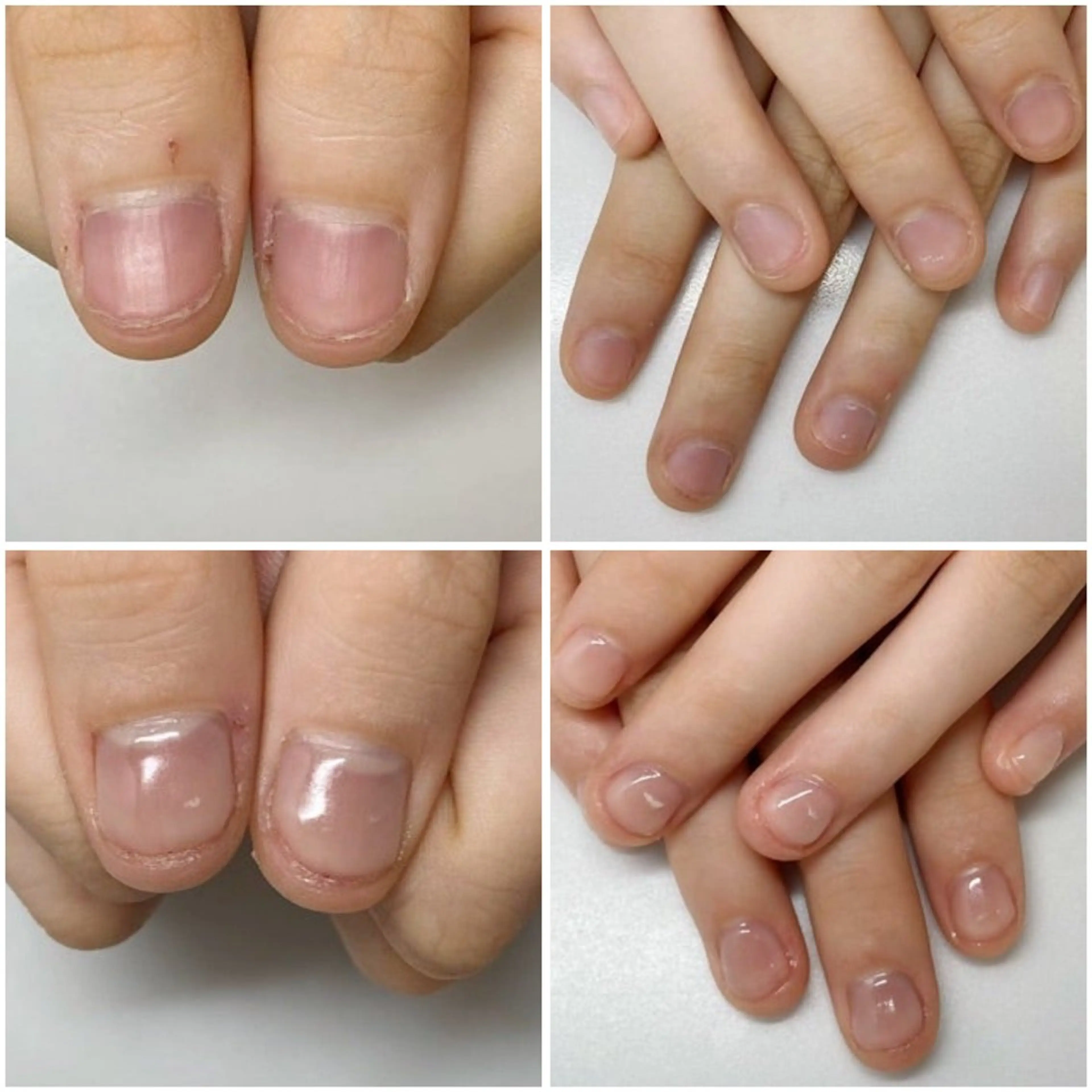 ネイル クリアネイル ジェルネイル ネイルサロン アリュームのネイルデザイン