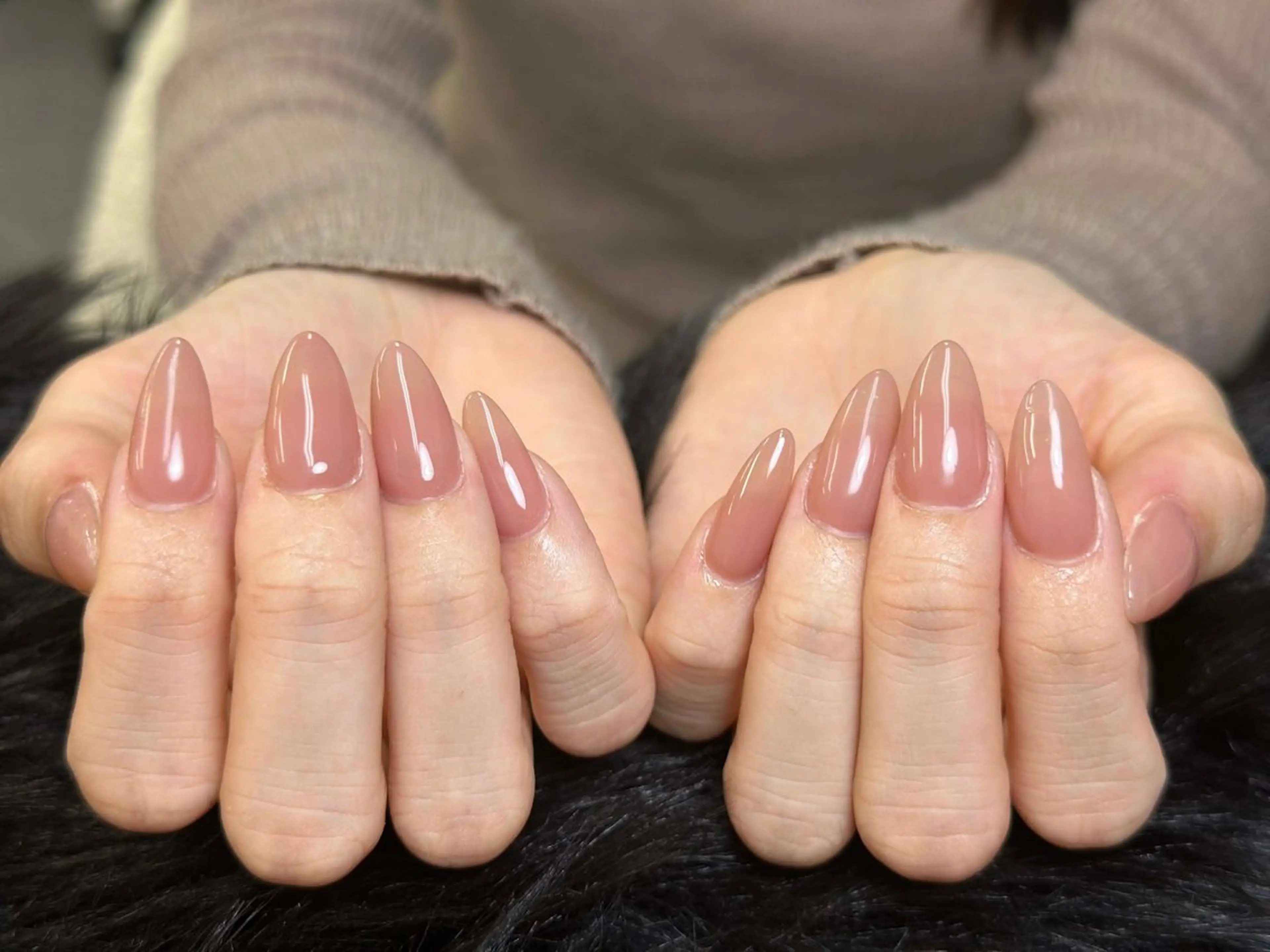 ネイル フレンチネイル ジェルネイル ガーリー 韓国ネイル ロングネイル ハンドネイル NieNail Nezukoのネイルデザイン