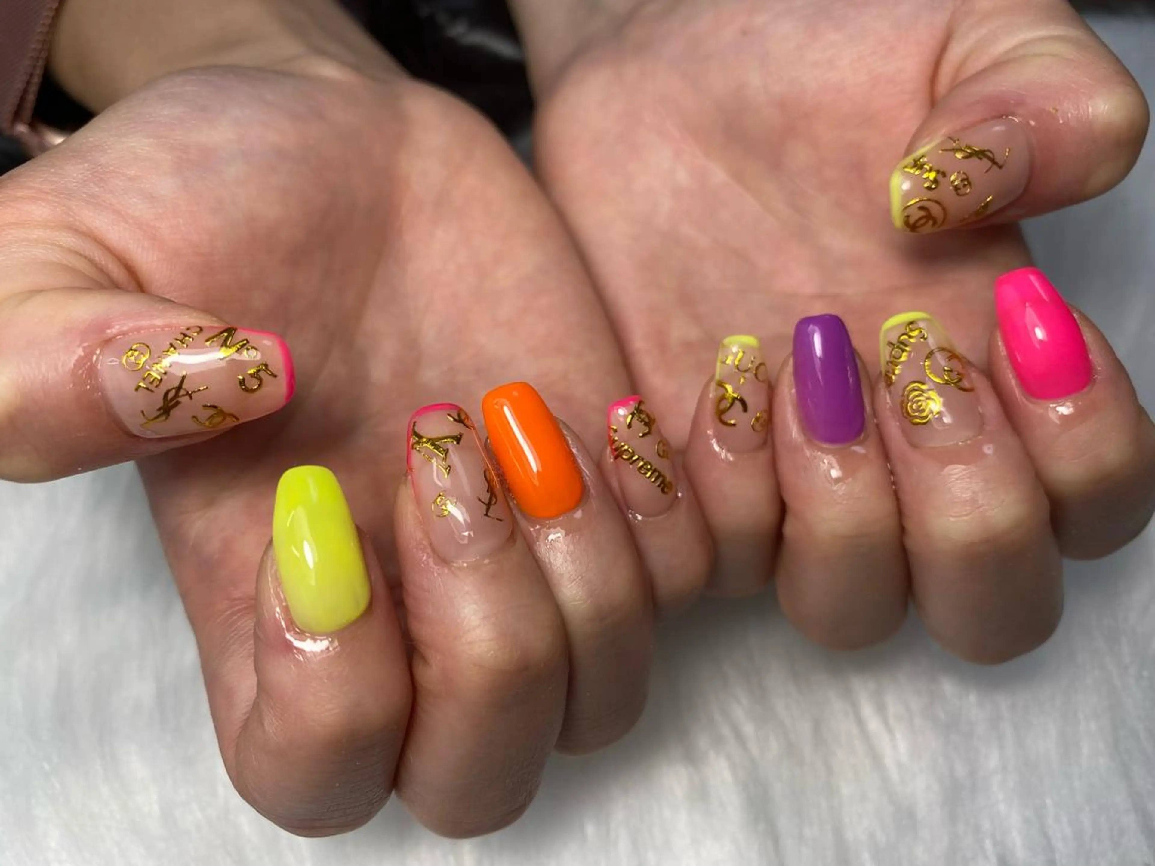 ネイル ハンドネイル Mana‪ ‪·͜· ❤︎‬のネイルデザイン