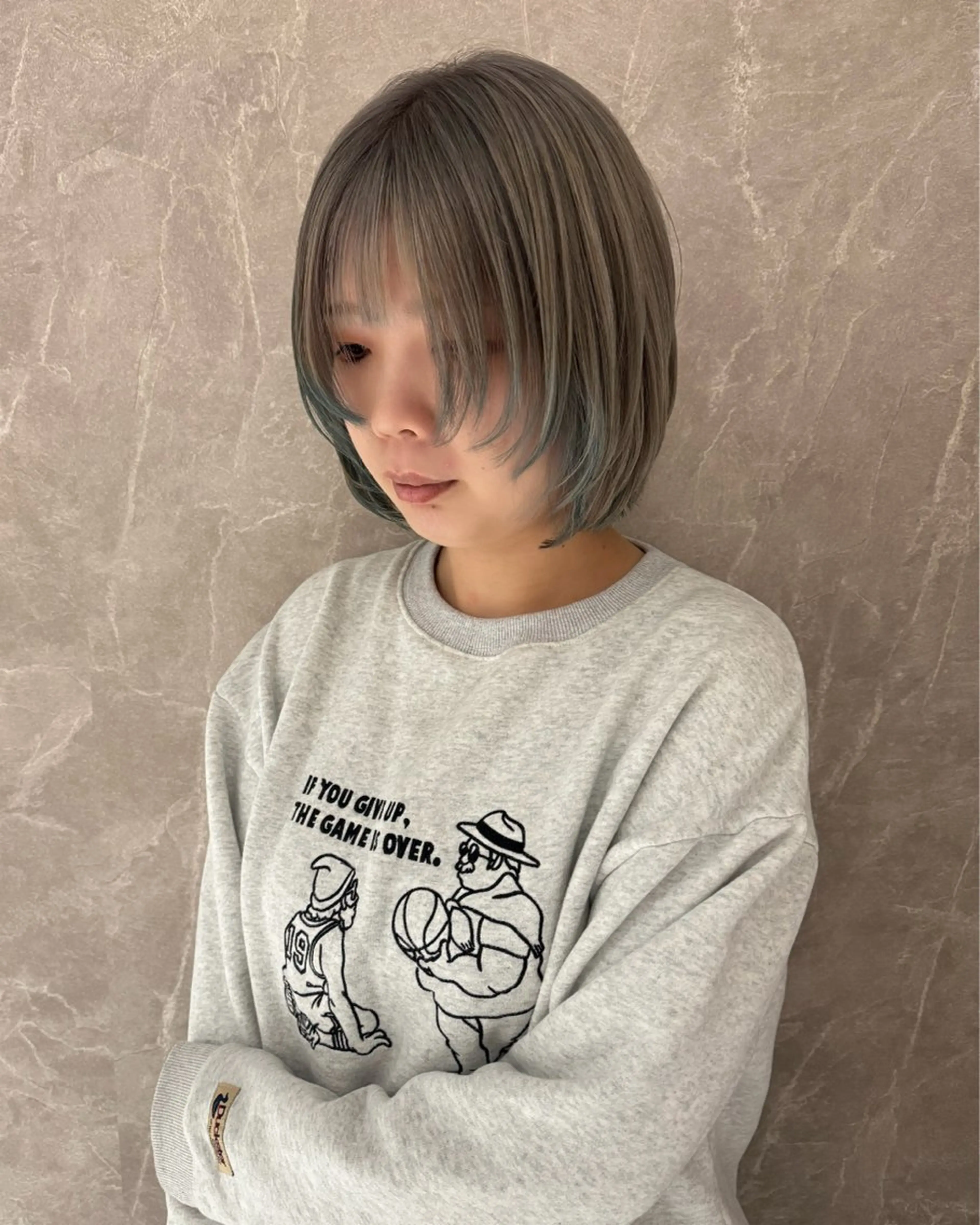 ショート カット ヘアカラー ボブレイヤー／ 今城愛友花のヘアスタイル