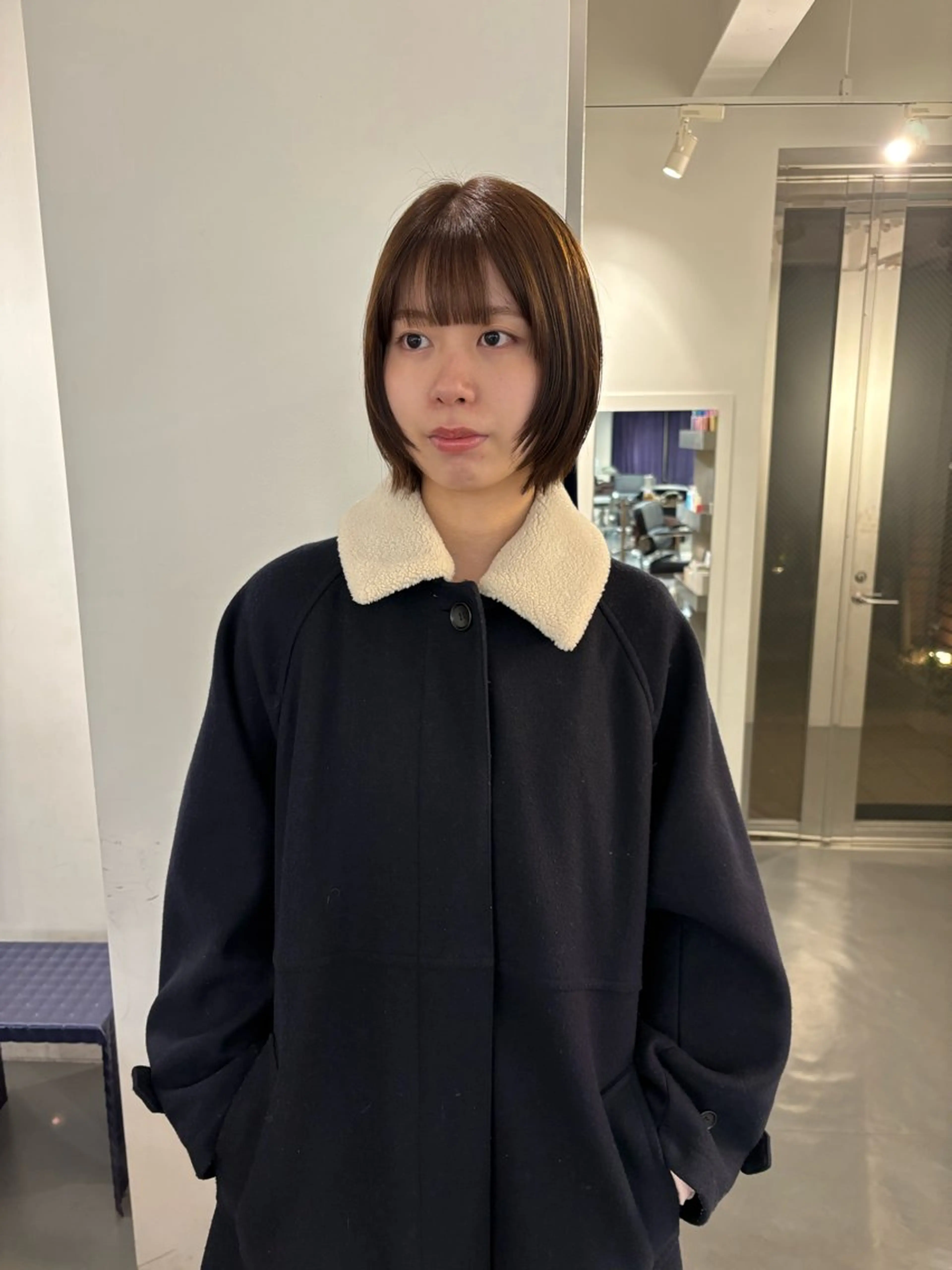 ショート カラー カット ヘアカラー ボブ/似合わせカット /ニュアンスカラーのヘアスタイル