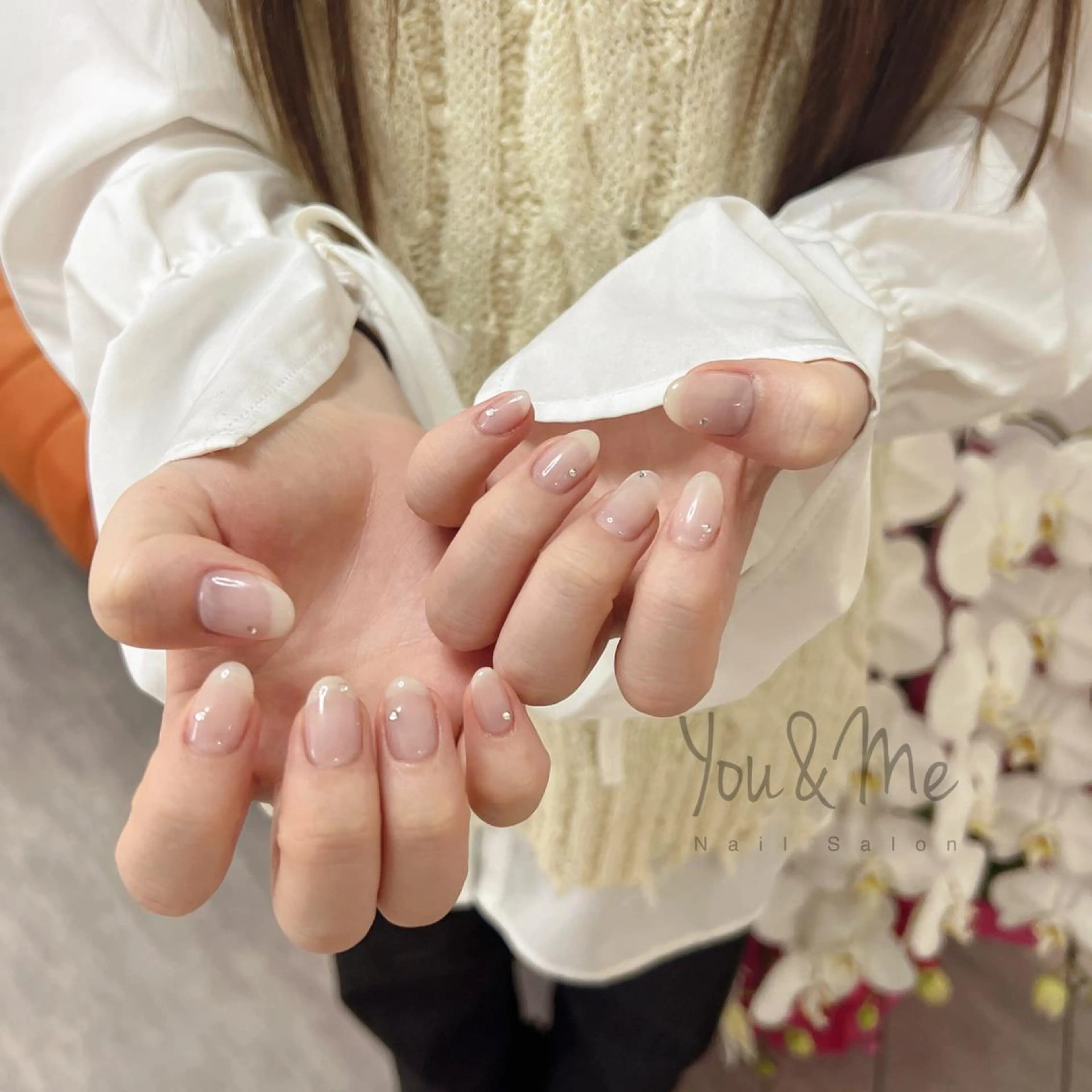 カラー ネイル ストーンネイル You&Me Yukiのネイルデザイン