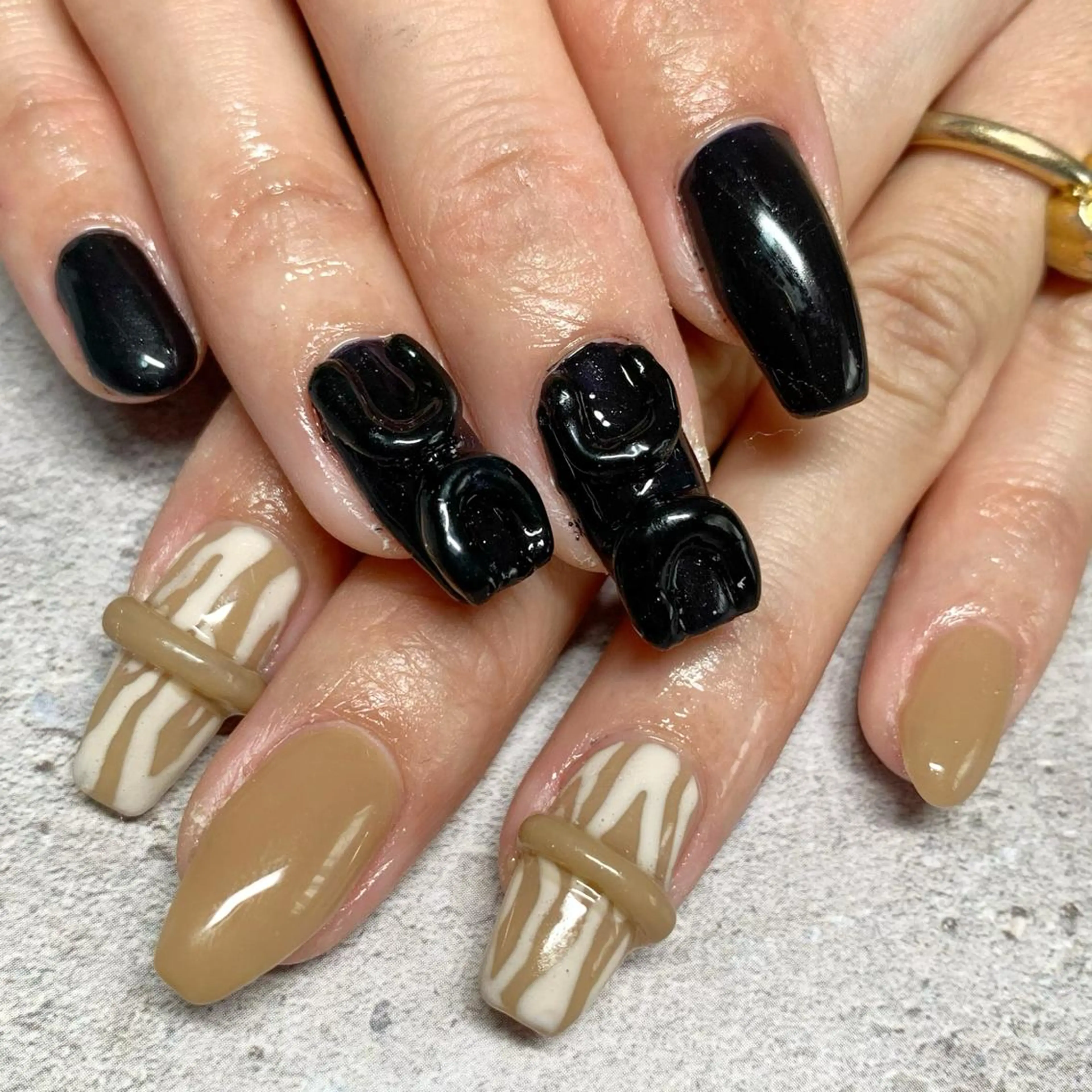 ロング Lino ﾟのネイルデザイン