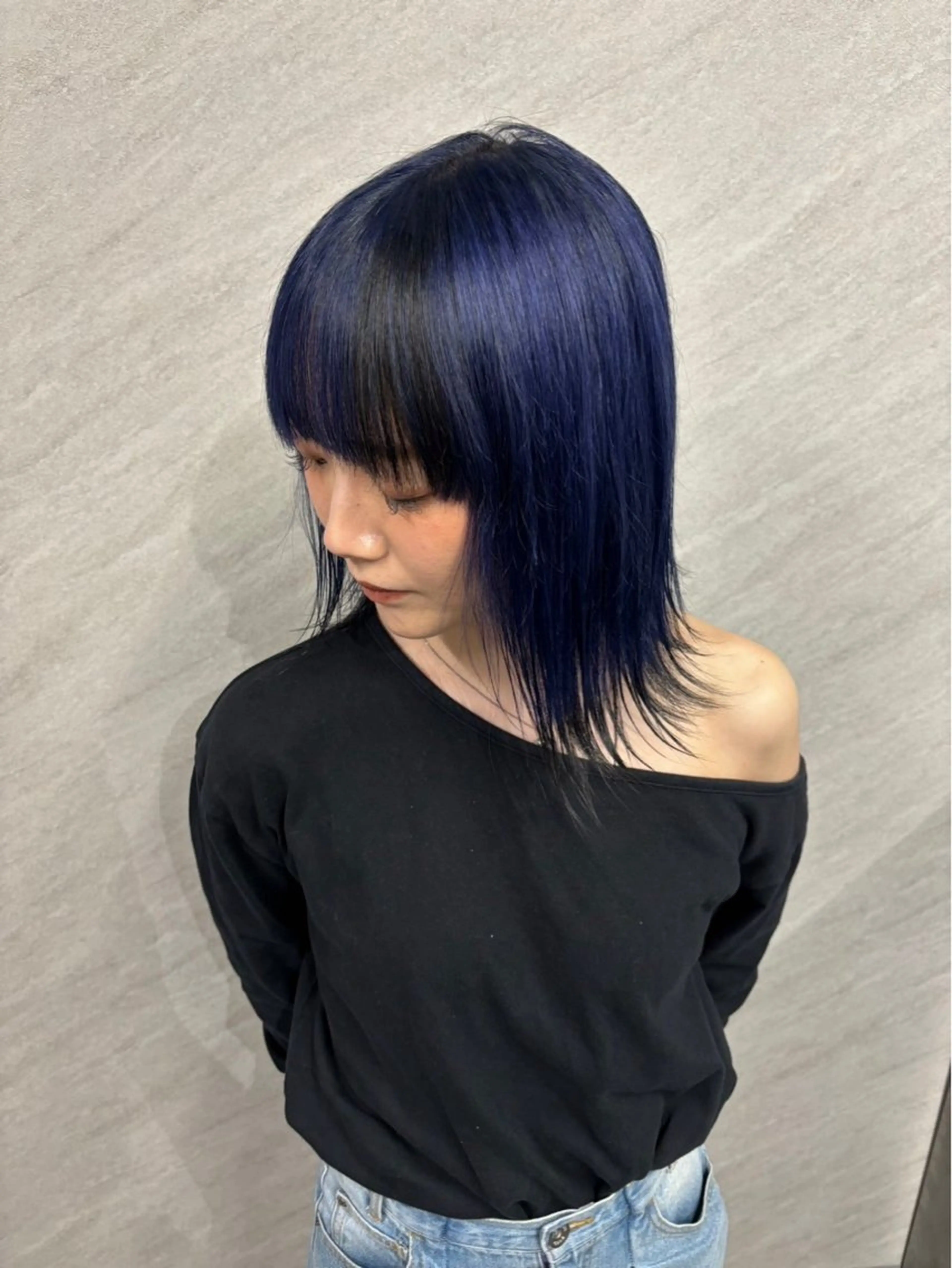 ミディアム カラー URARA ／メンズカットのヘアスタイル