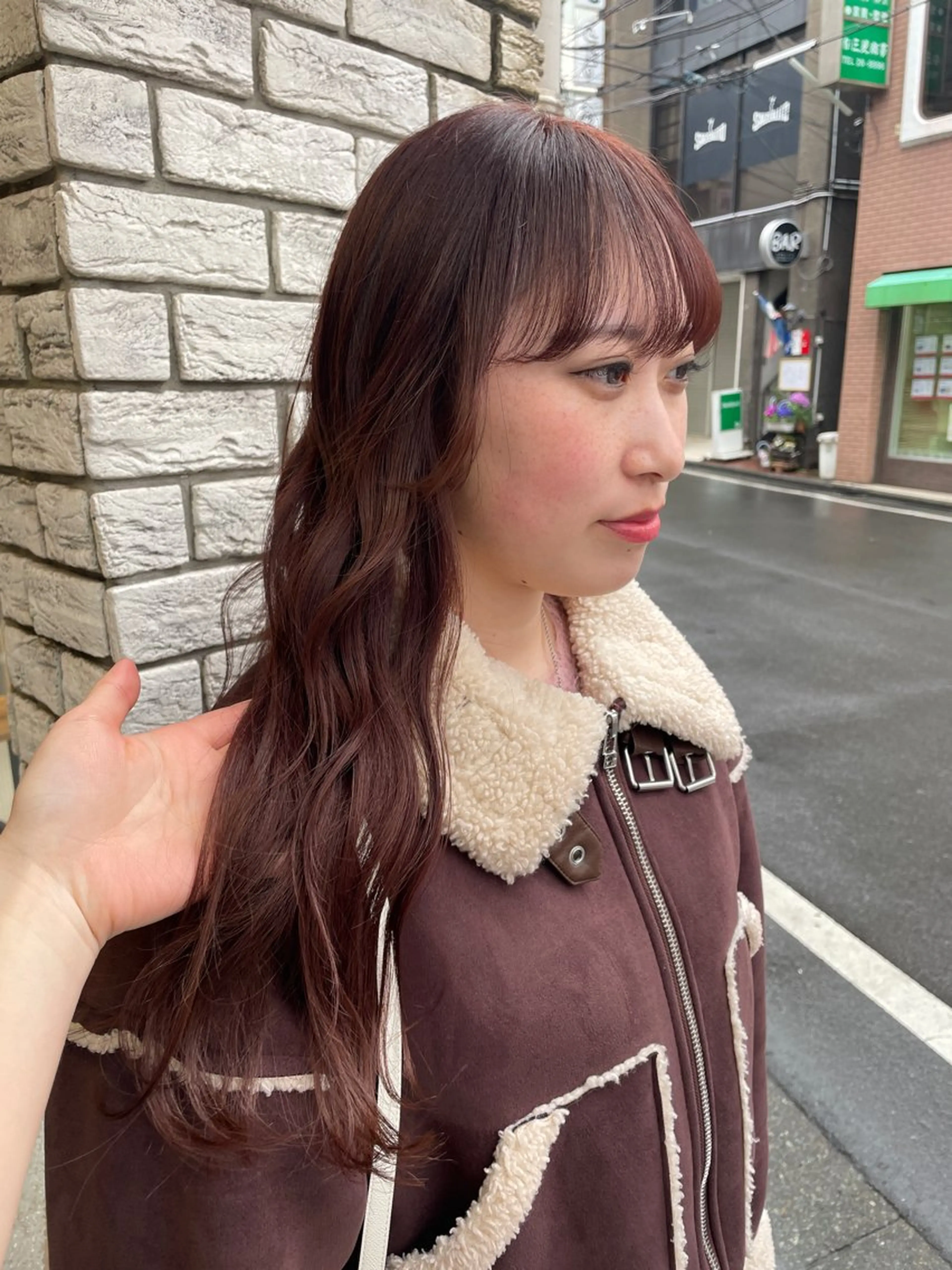 ミディアム カラー 似合わせカット ヘアカラー カラー/レイヤー/ 髪質改善/PAAQのヘアスタイル