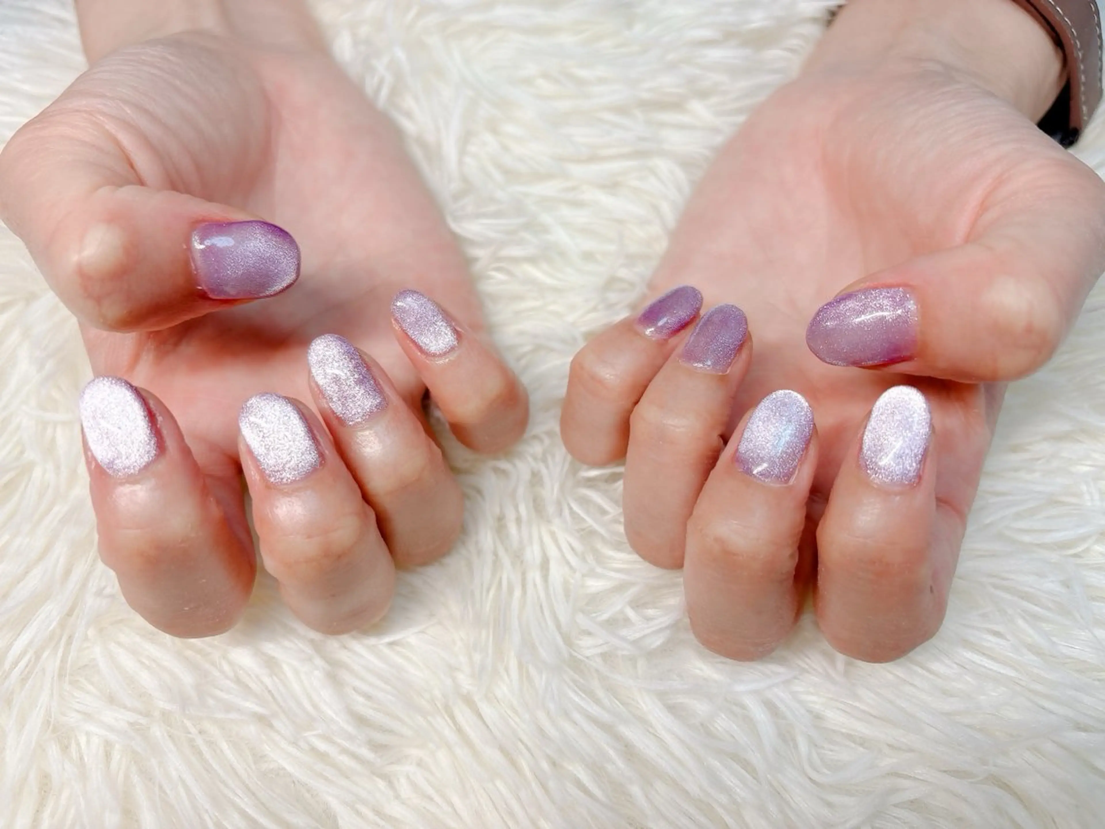 ネイル ハンドネイル パッチリオメメ Lianaのネイルデザイン