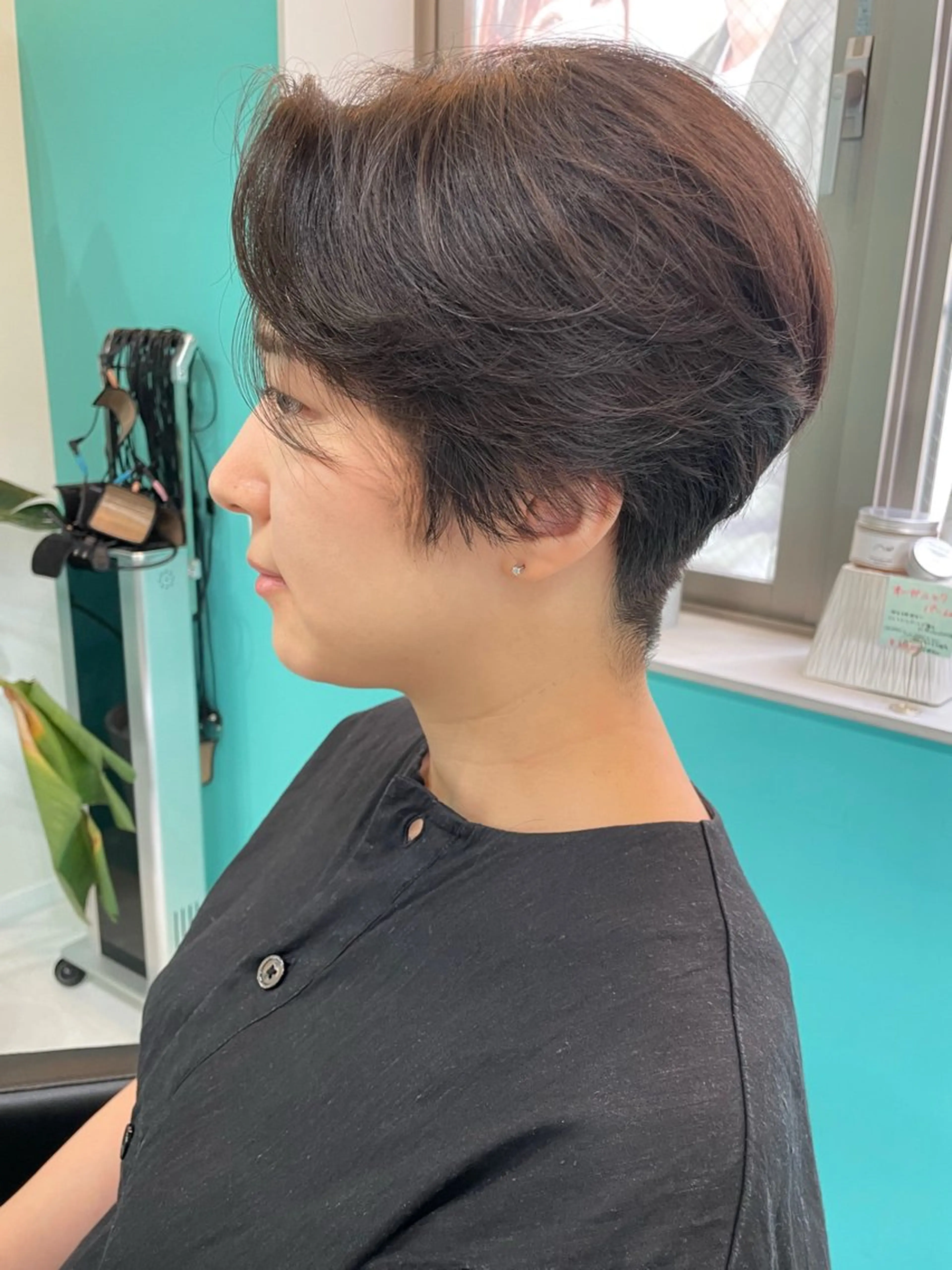 ショート カラー ブリーチ ダブルカラー カット ヘアカラー トリートメント 🫧ショート/ボブ 池袋西口・泡渕✂️のヘアスタイル