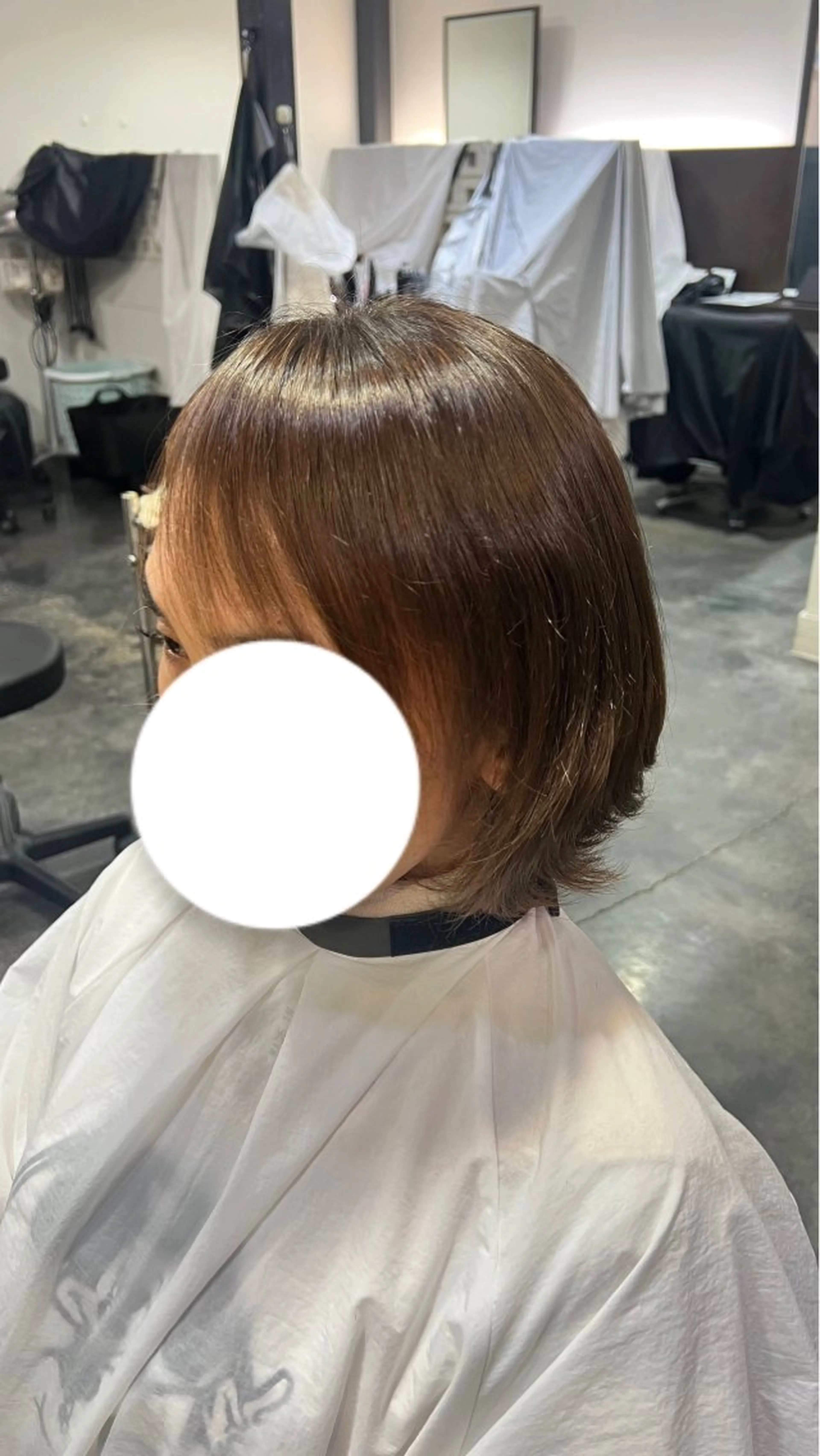 ショート 縮毛矯正 南草津/トレンドカラ ー/パーマ　西村美月のヘアスタイル