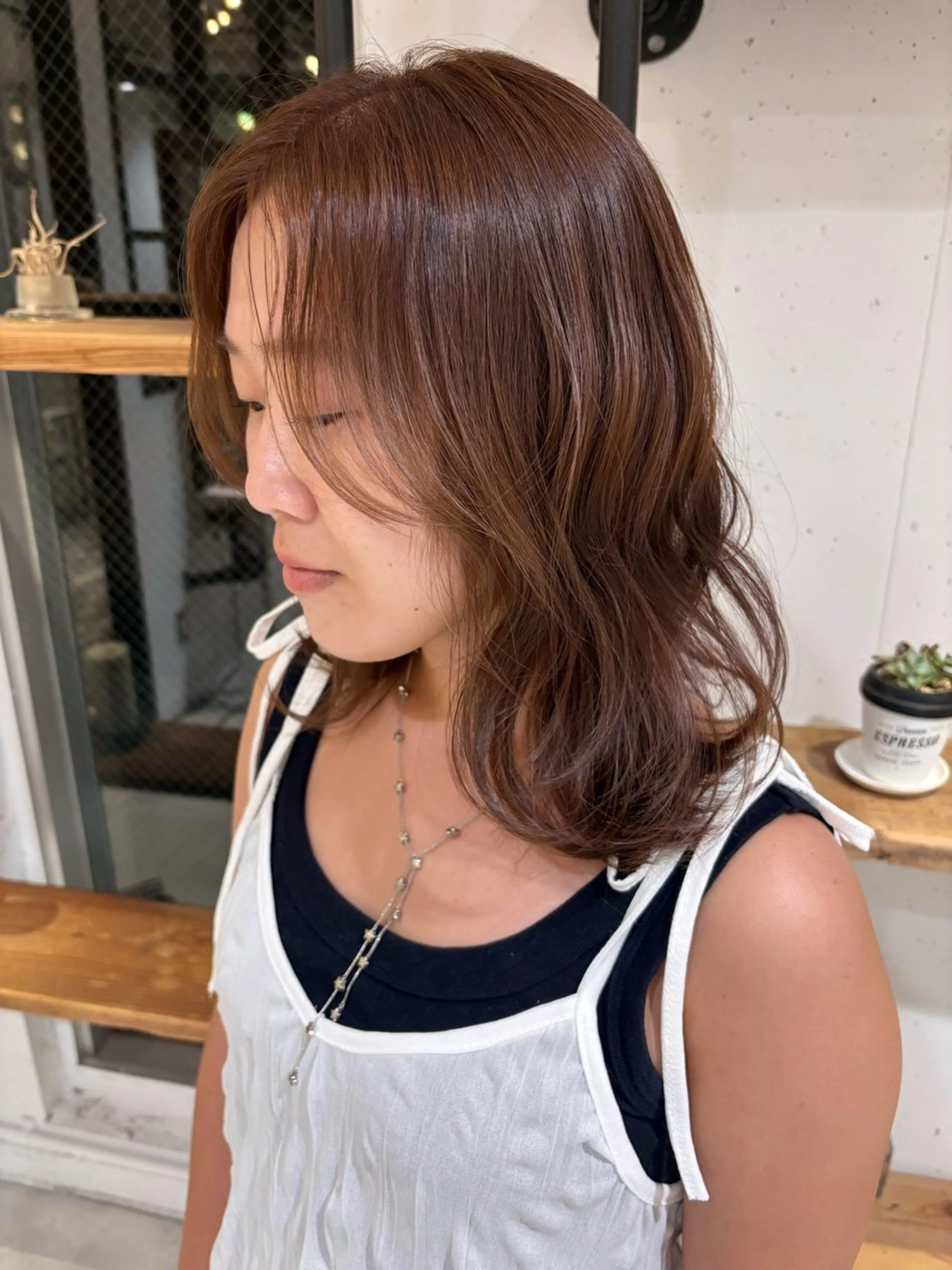 ミディアム ぬくい せいな💫のヘアスタイル