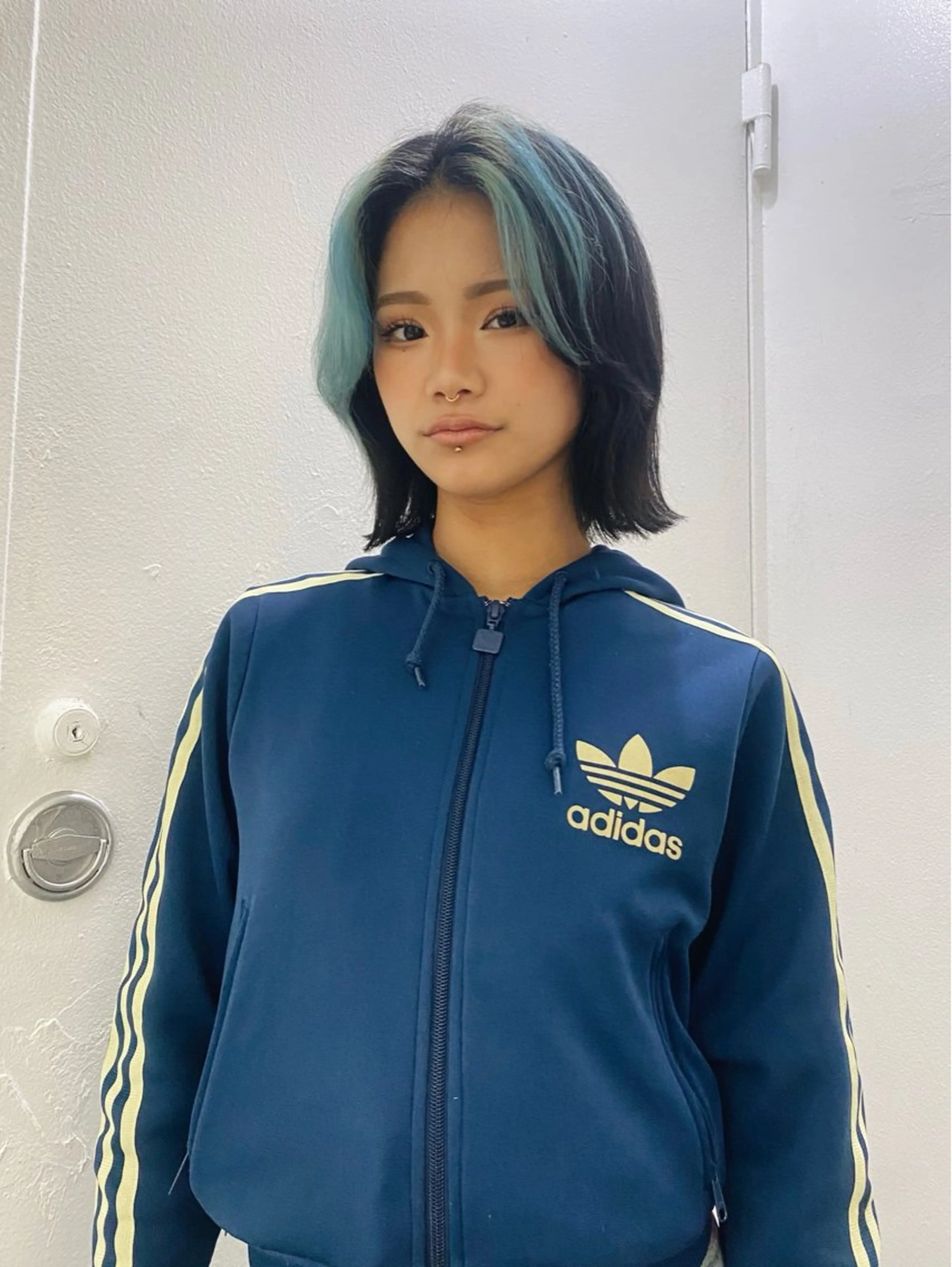 ミディアム スパイラルパーマ/デ ザインカット/アミのヘアスタイル