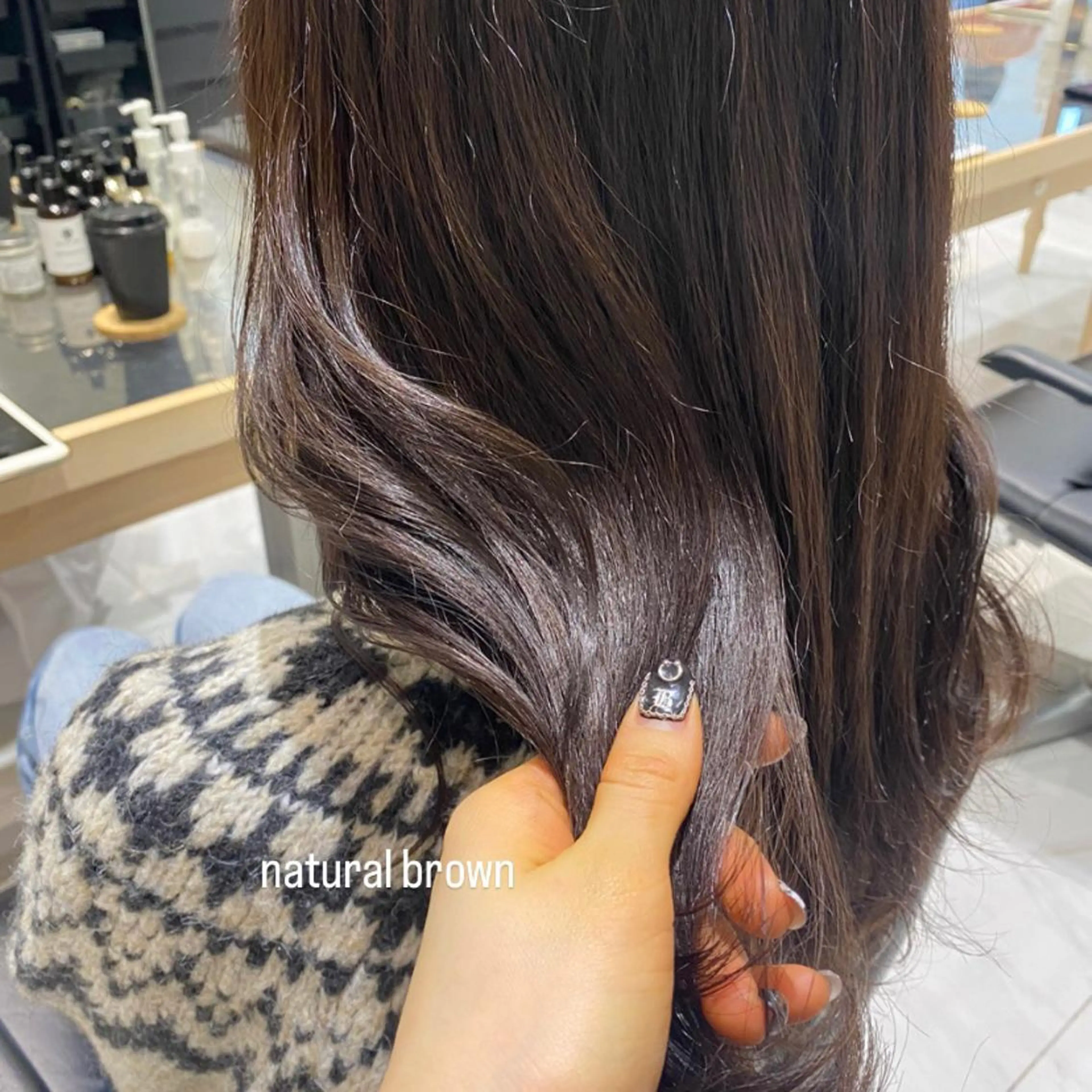 ロング 艶感/ナチュラル 🌿マアヤのヘアスタイル