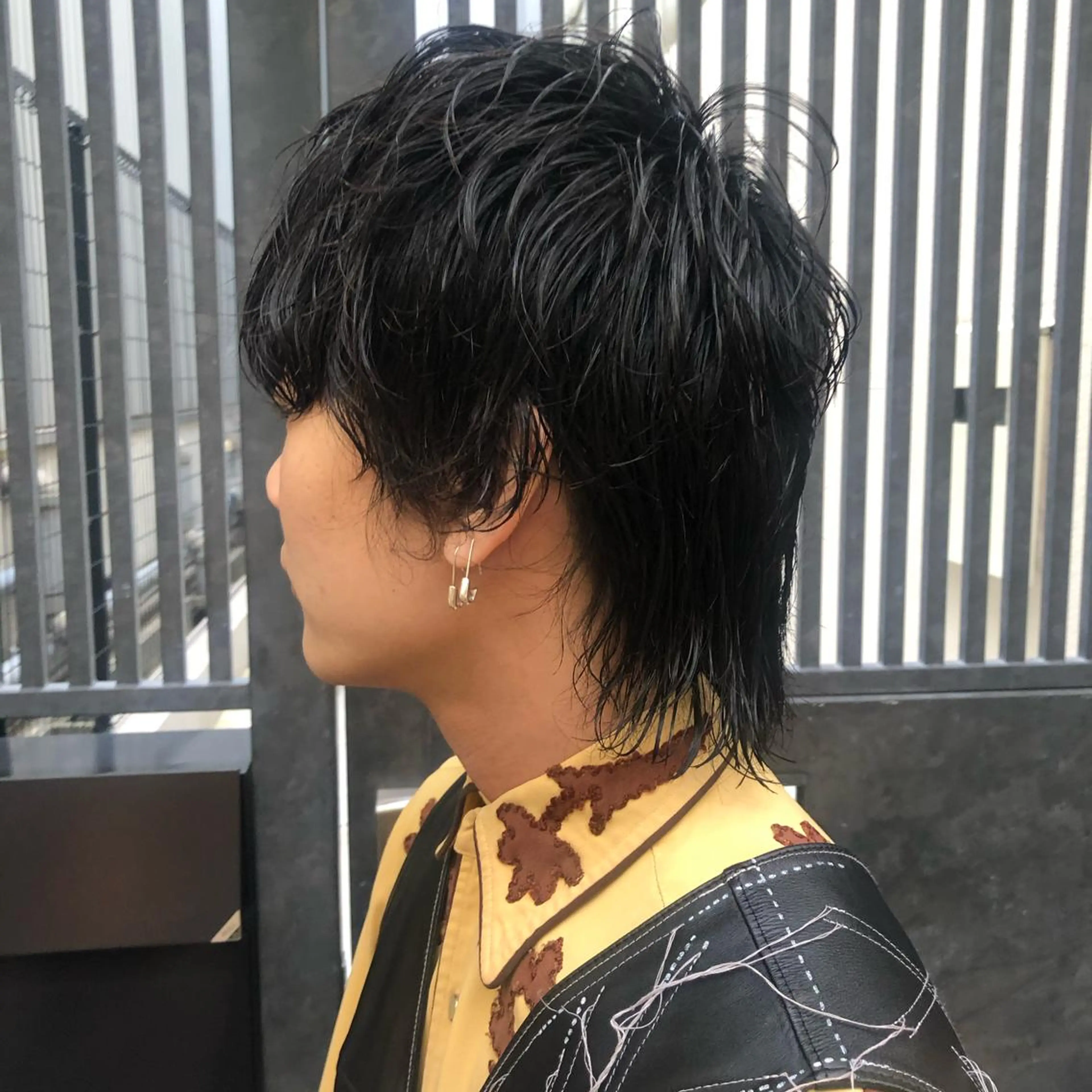 メンズ ウルフカット／吉村 桃子のヘアスタイル