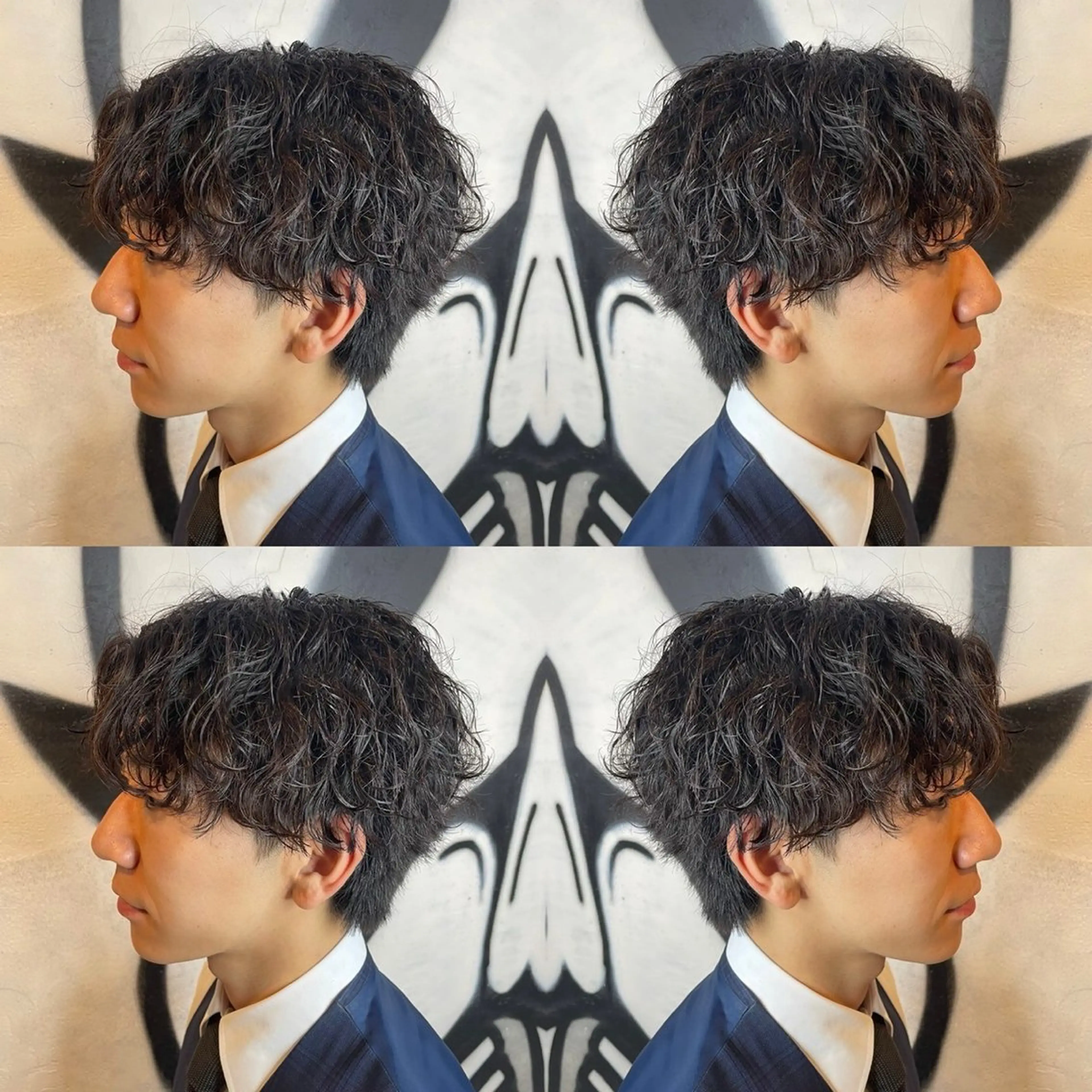ショート パーマ メンズ 1ｍｍも妥協しない 圧倒的メンズカットのヘアスタイル