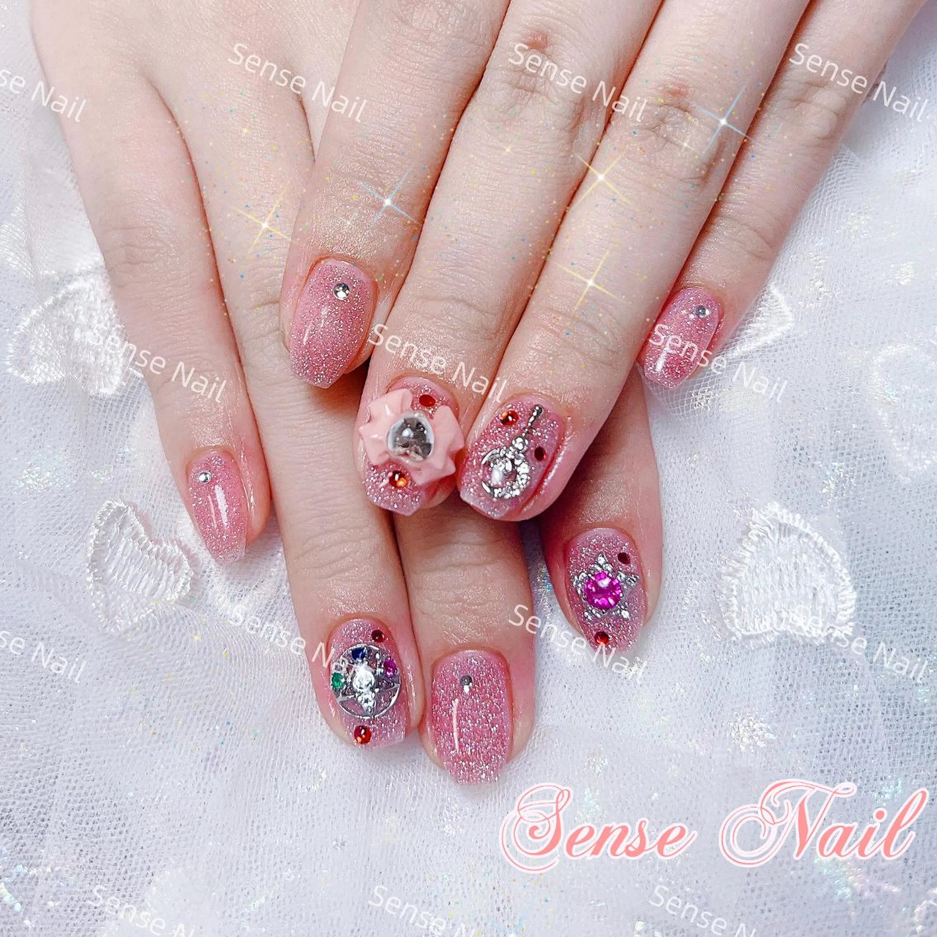 ネイル ハンドネイル Bunny 🐰のネイルデザイン