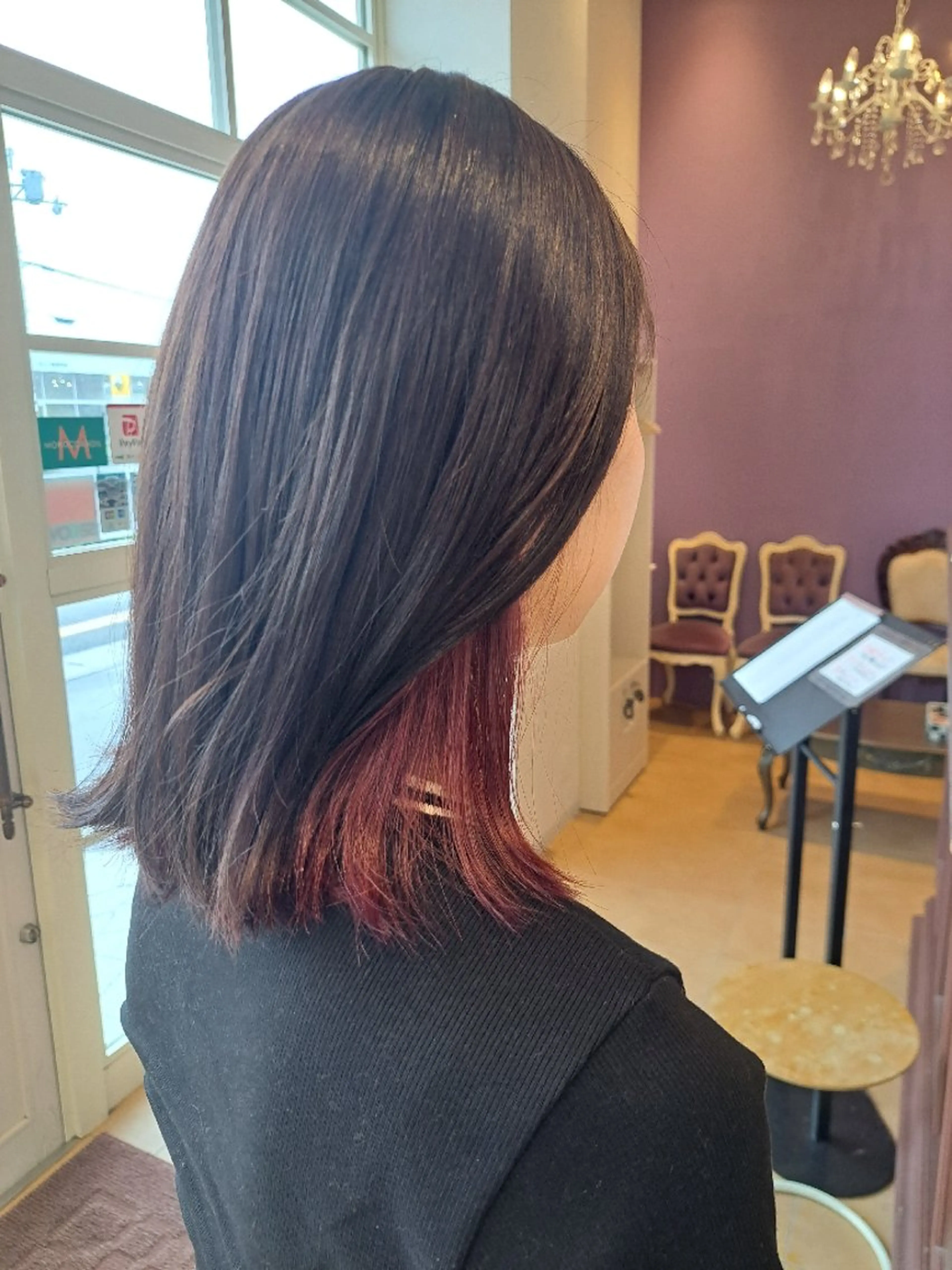 ミディアム カラー 本多 いぶきのヘアスタイル