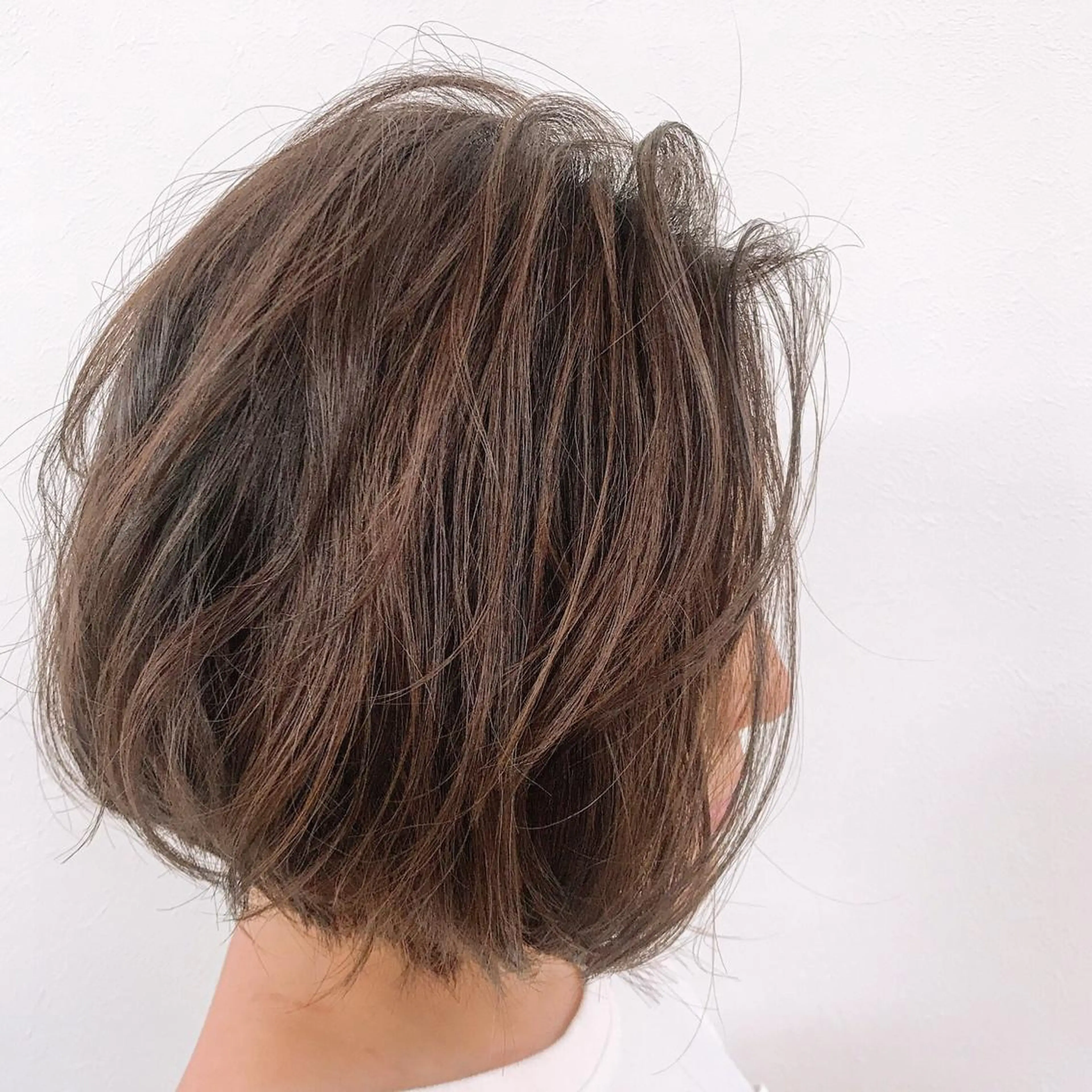 ミディアム ハイライト カット ヘアカラー HBLディプロマ所有 AZUSAのヘアスタイル