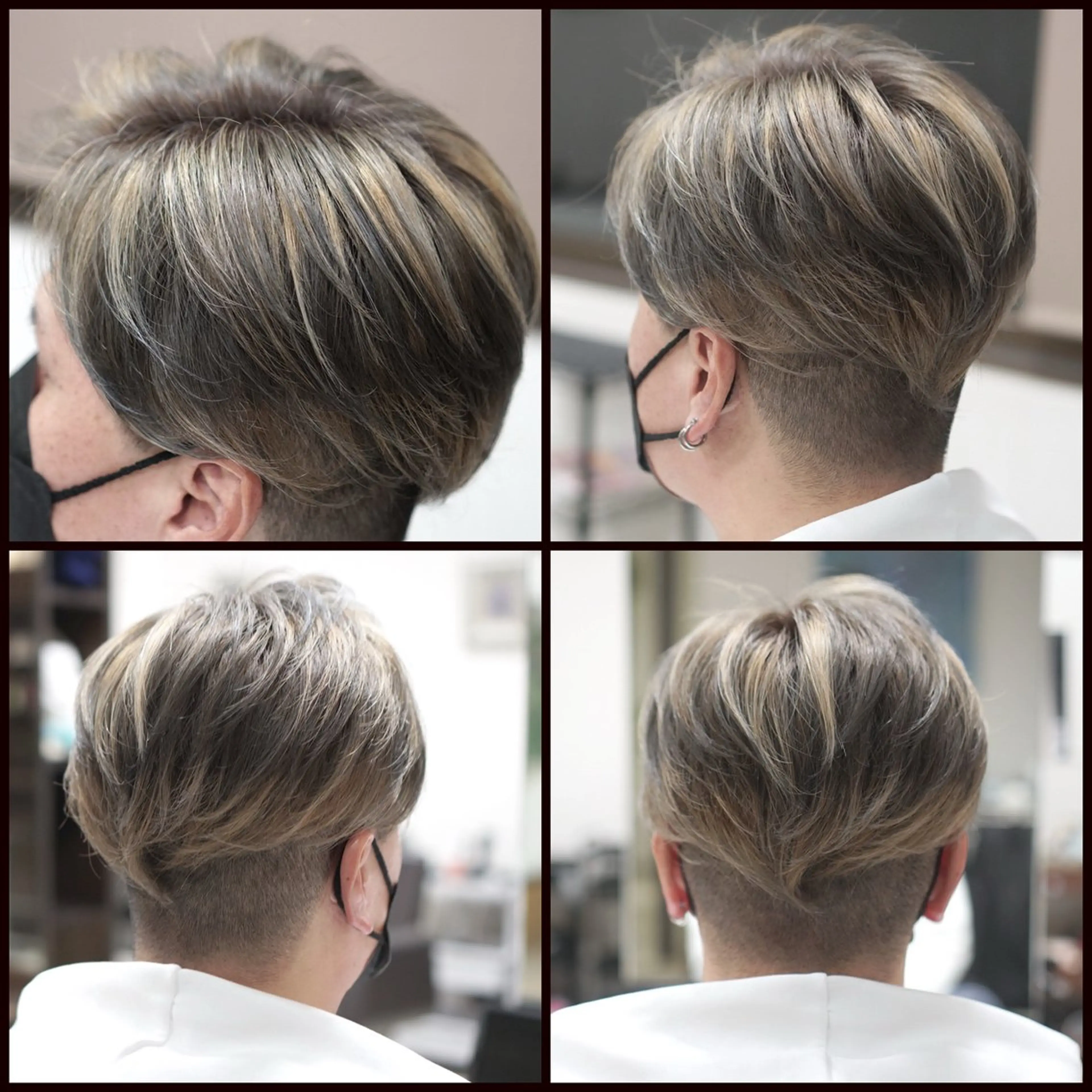 ショート カラー メンズ 中島 剛のヘアスタイル